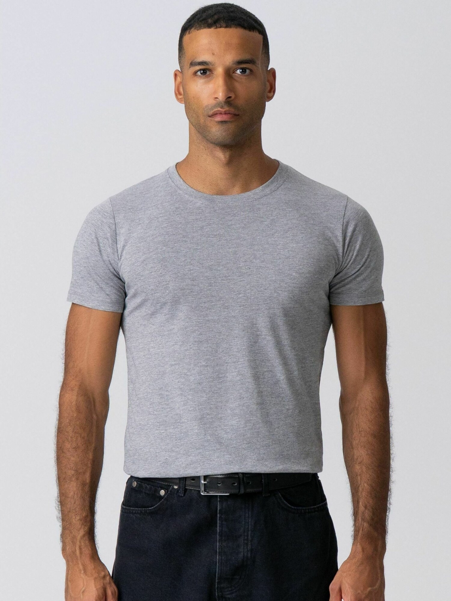TEESHOPPEN Cămașă ' Muscle T '  gri
