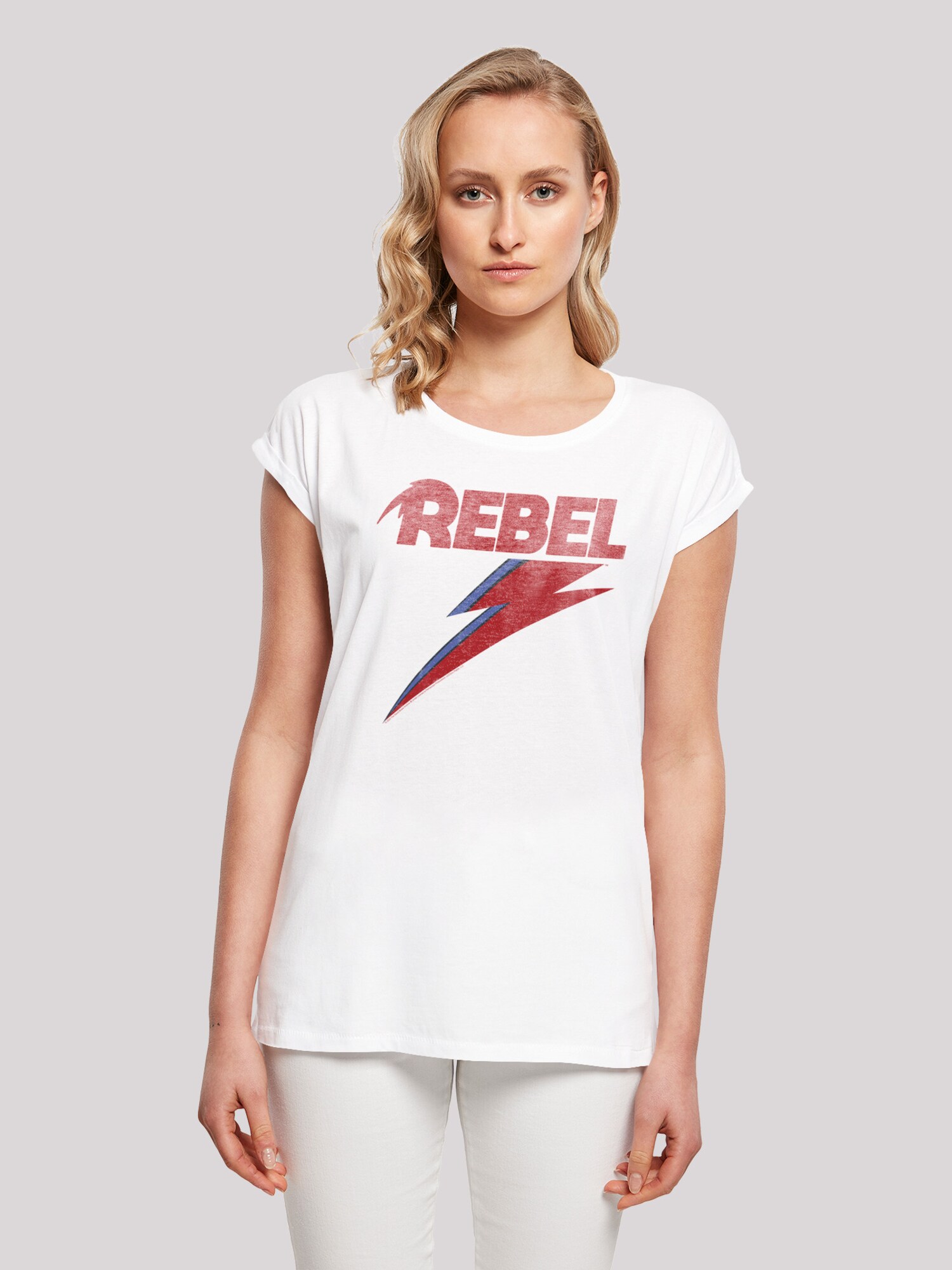 Thumbnail - F4NT4STIC Shirt David Bowie Distressed Rebel