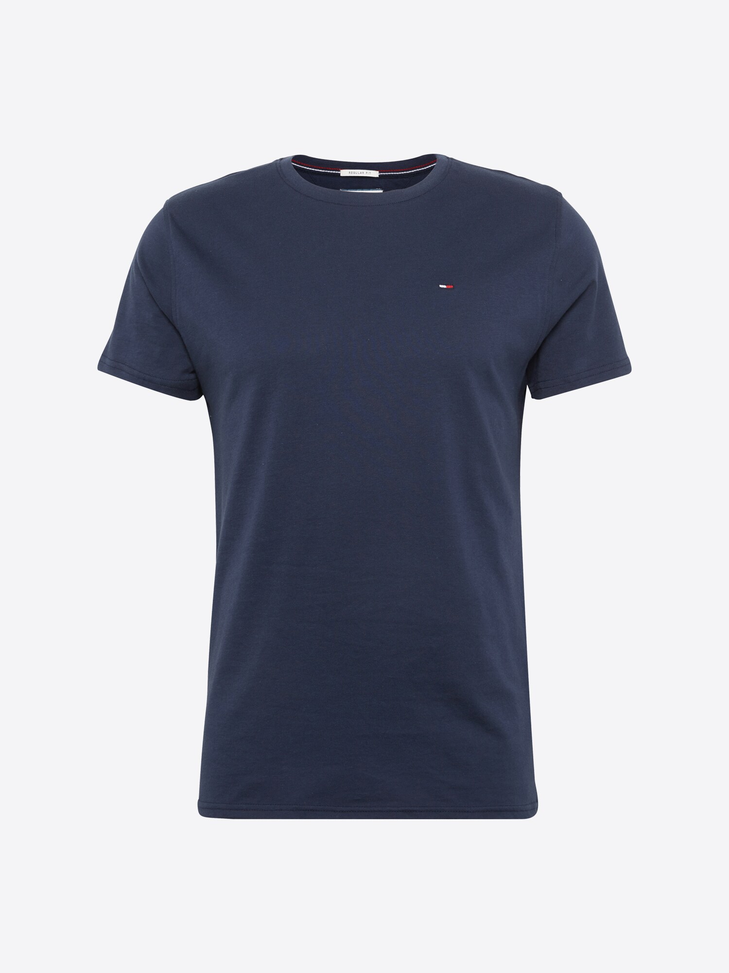 Tommy Jeans Tricou  albastru închis / roși aprins / alb