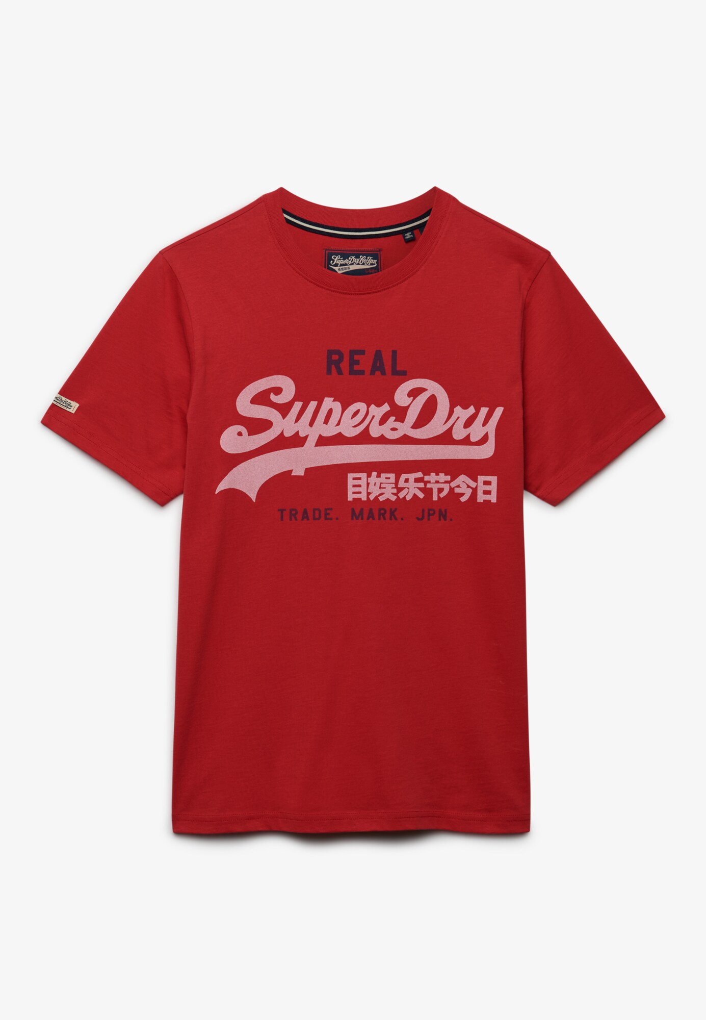 Superdry &amp; Co Camiseta  navy / rojo / rojo pastel