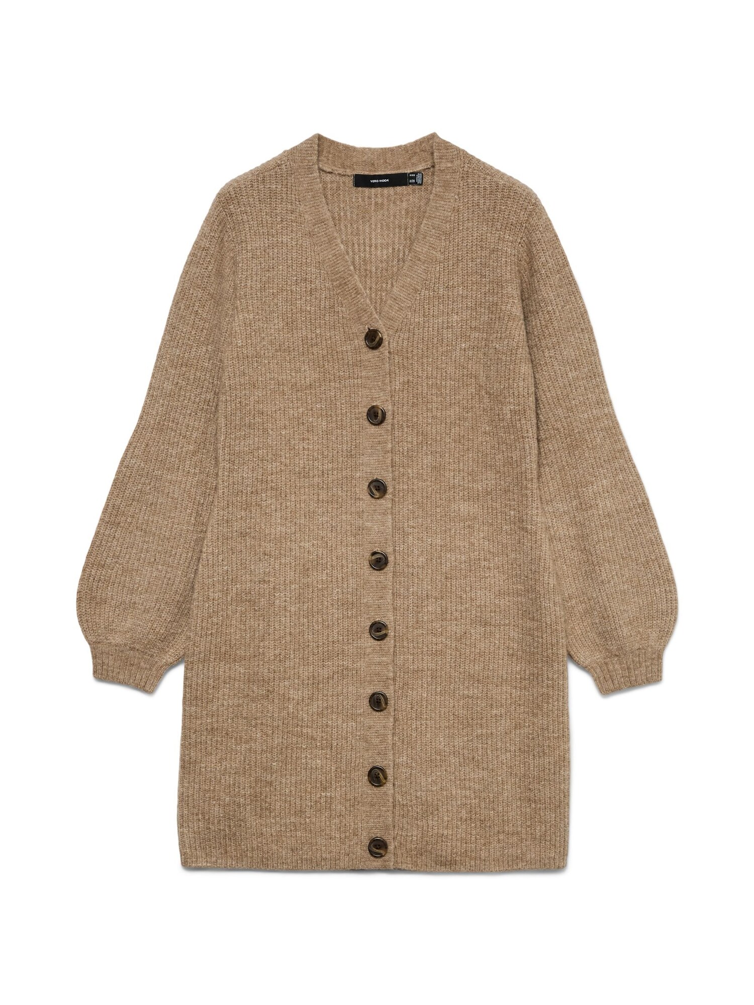 Vero Moda Curve Vestido de punto 'VMCLefile'  moca