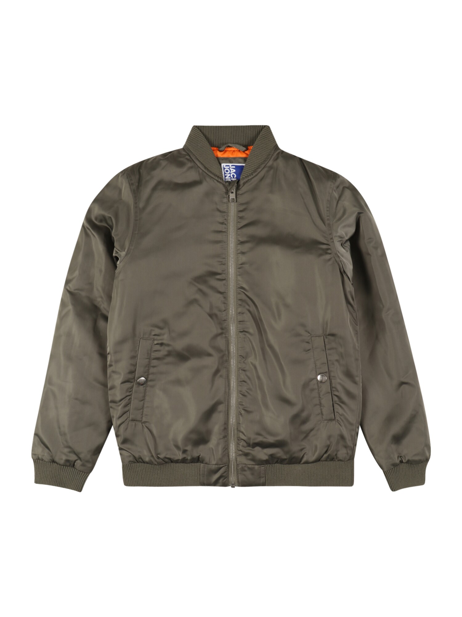Jack & Jones Junior Demisezoninė striukė 'LAKE' alyvuogių spalva
