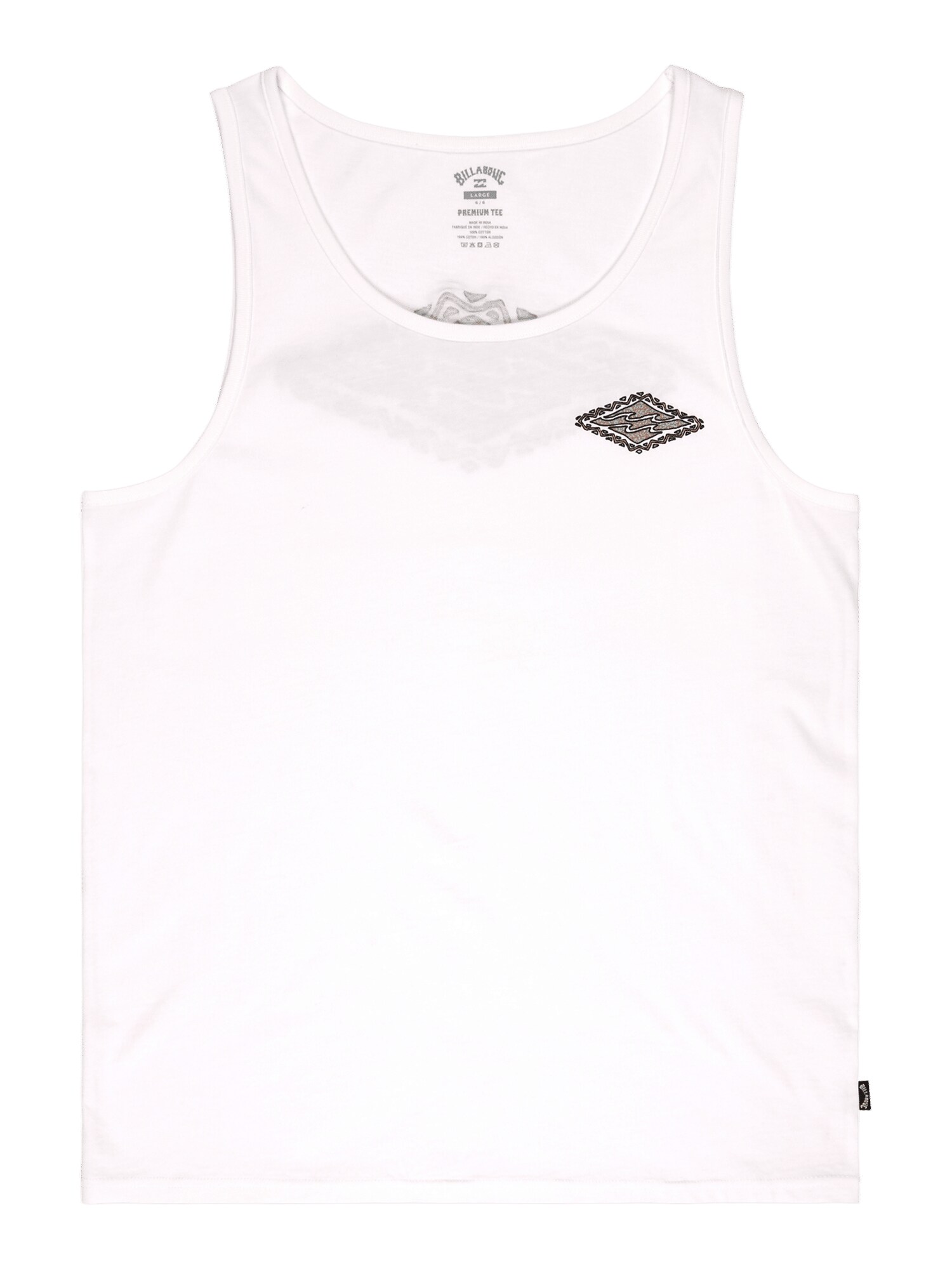 BILLABONG Tricou 'Crayon Wave'  verde mentă / portocaliu deschis / negru / alb