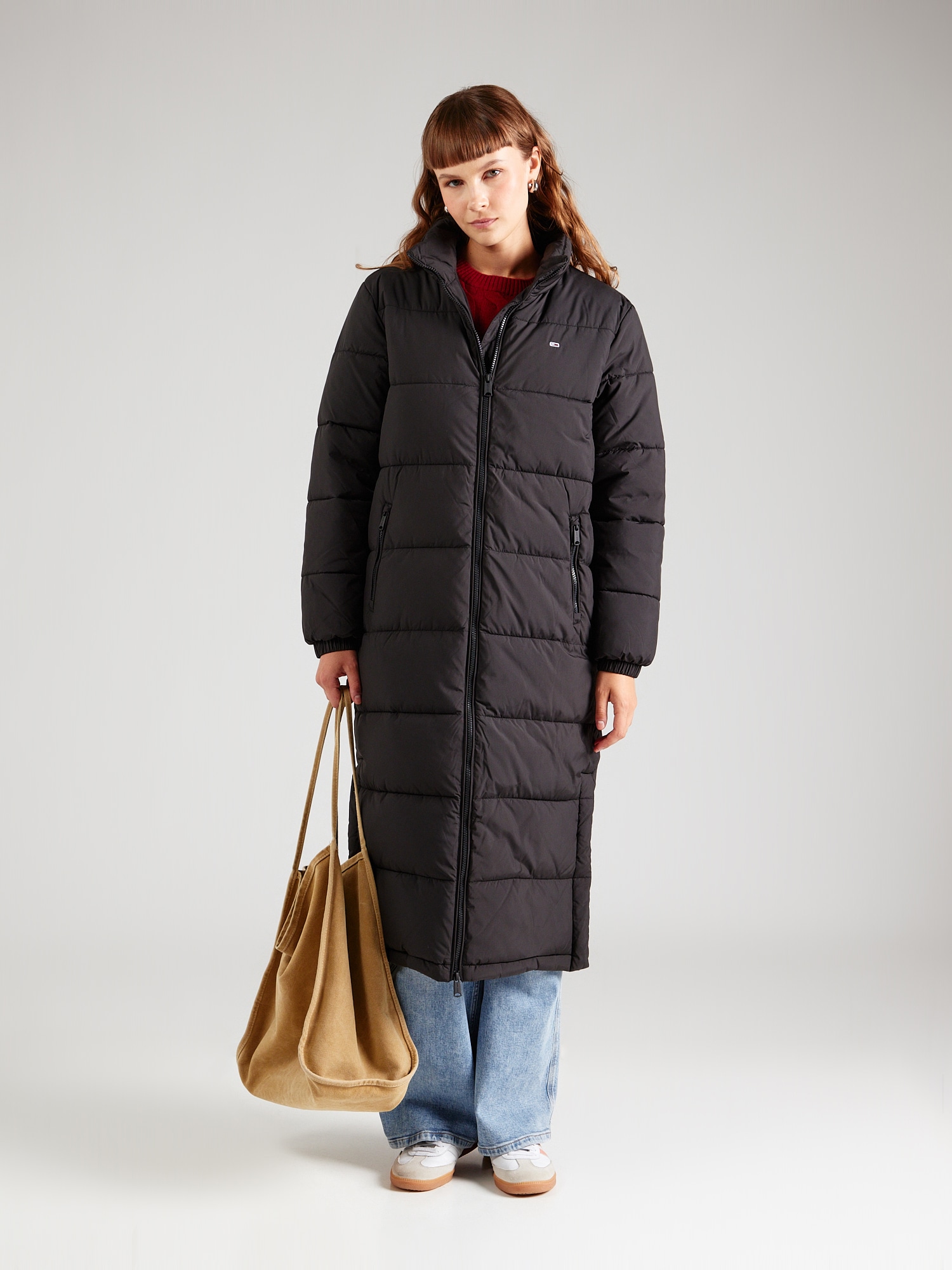 Tommy Jeans Átmeneti kabátok 'ESSENTIAL'  fekete termék 2. képe