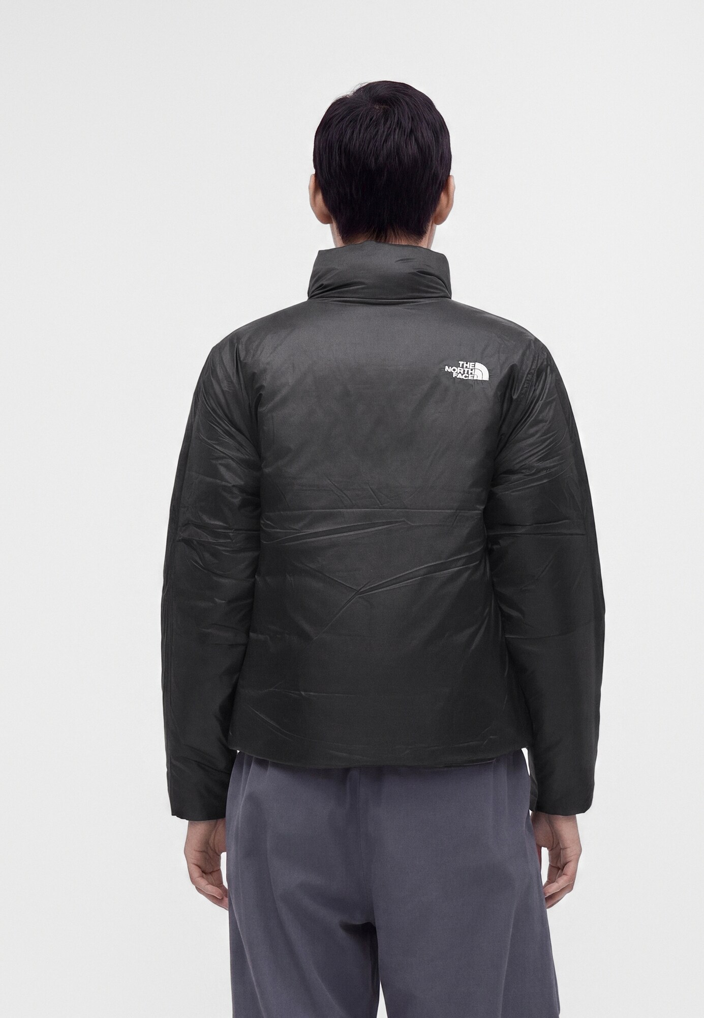 THE NORTH FACE Chaqueta de entretiempo 'PERTEX EXPLORE'  negro / blanco – imagen 3