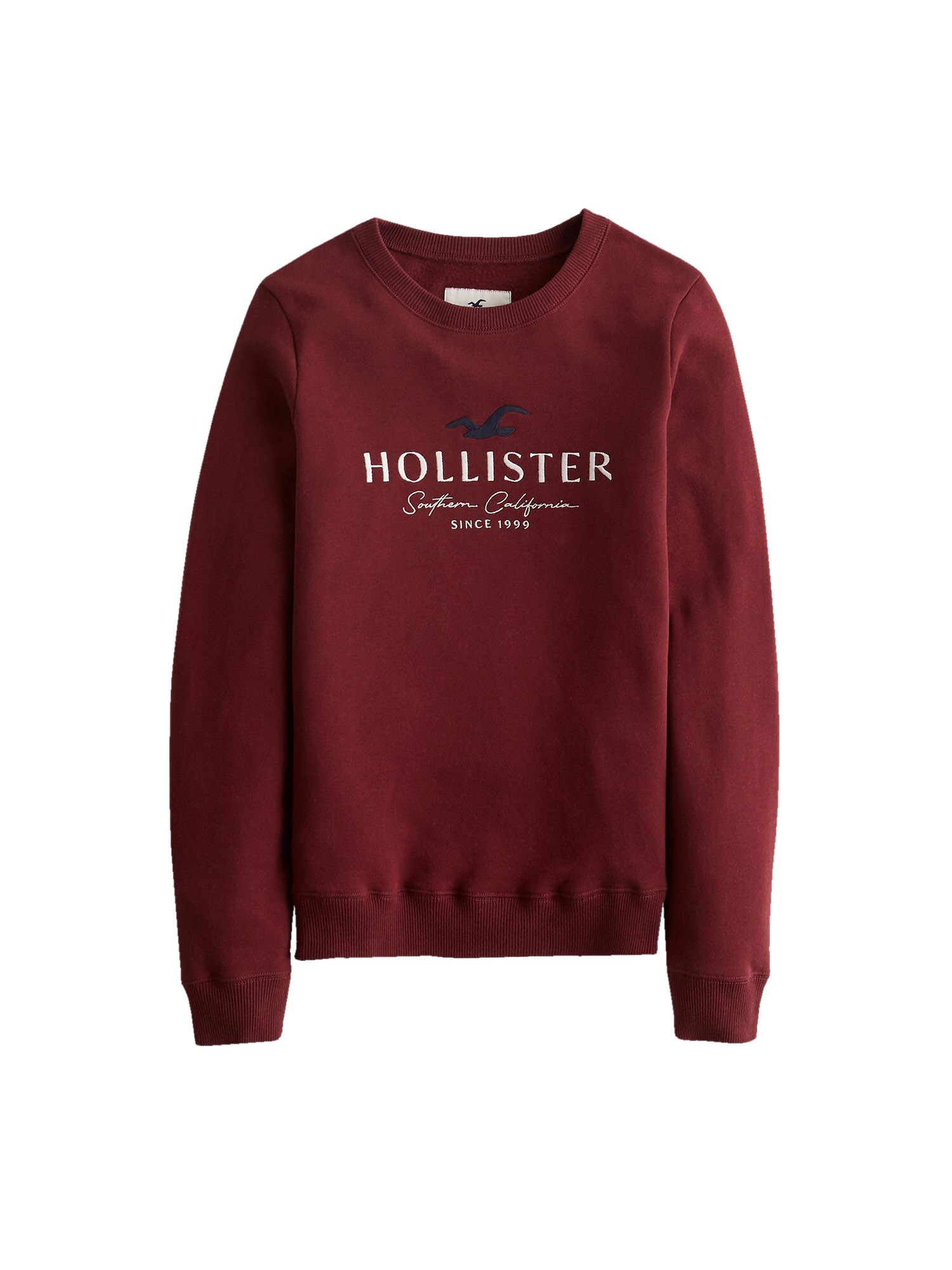 HOLLISTER Sweatshirt  vermelho sangue / branco / azul noite