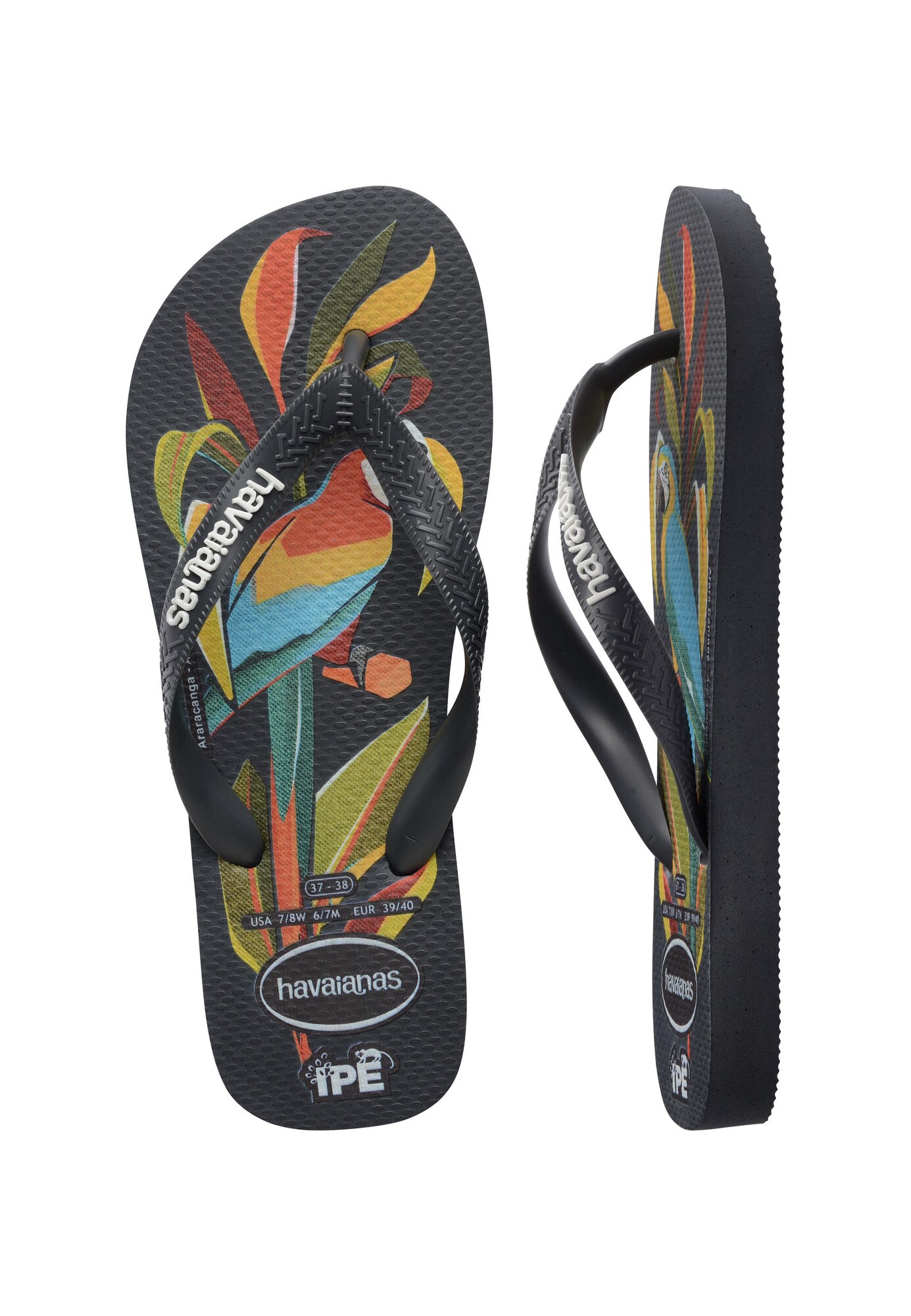 HAVAIANAS Sandalias de dedo 'Ipe'  azul cian / kiwi / negro / blanco – imagen 4