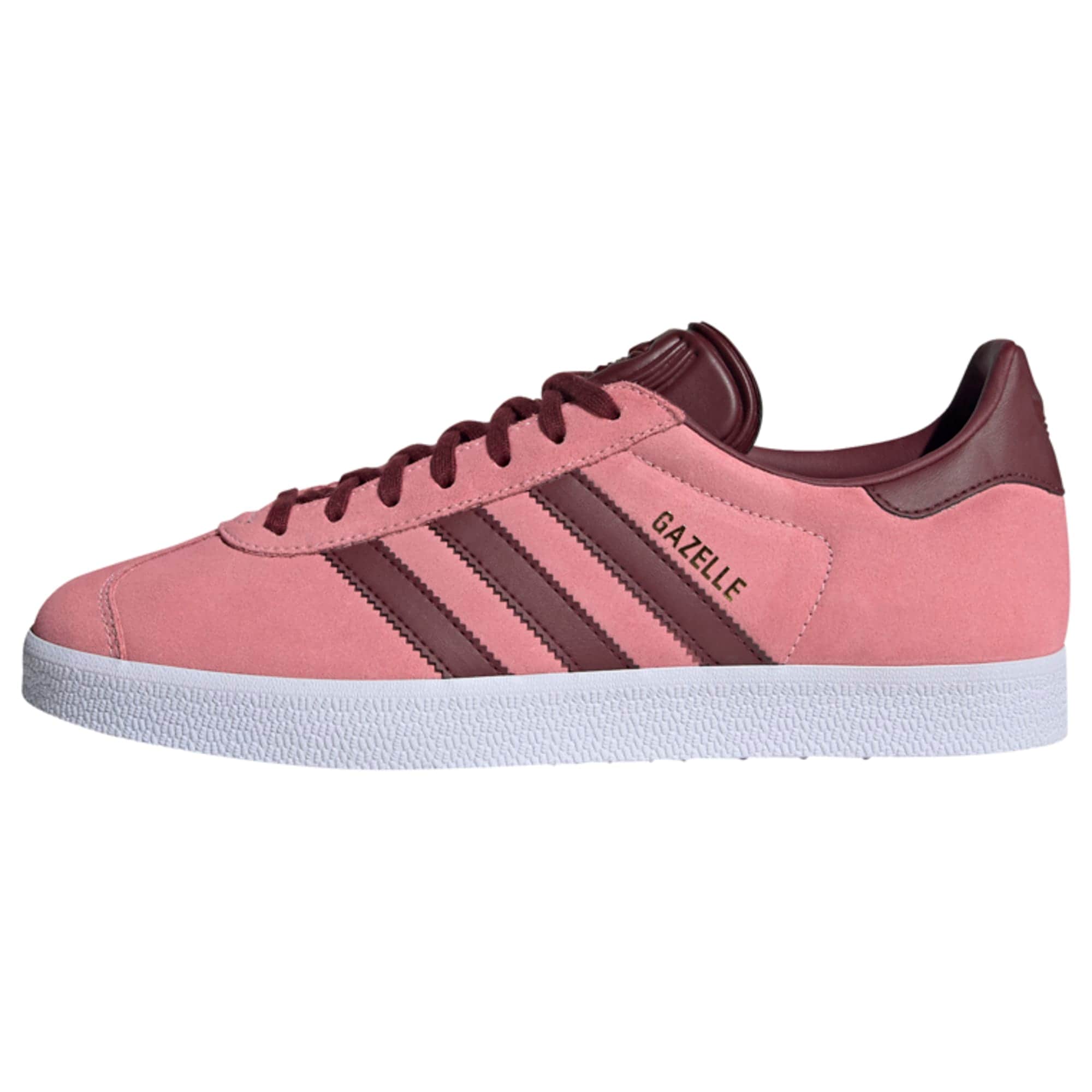 ADIDAS ORIGINALS Sneaker low 'Gazelle'  roz pal / roșu bordeaux