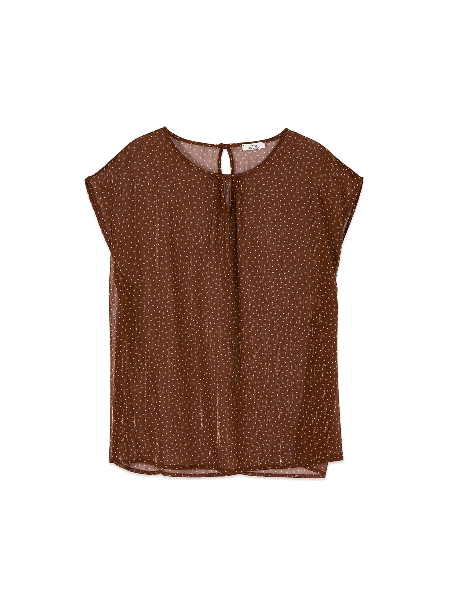 oltre Blusa  marrón