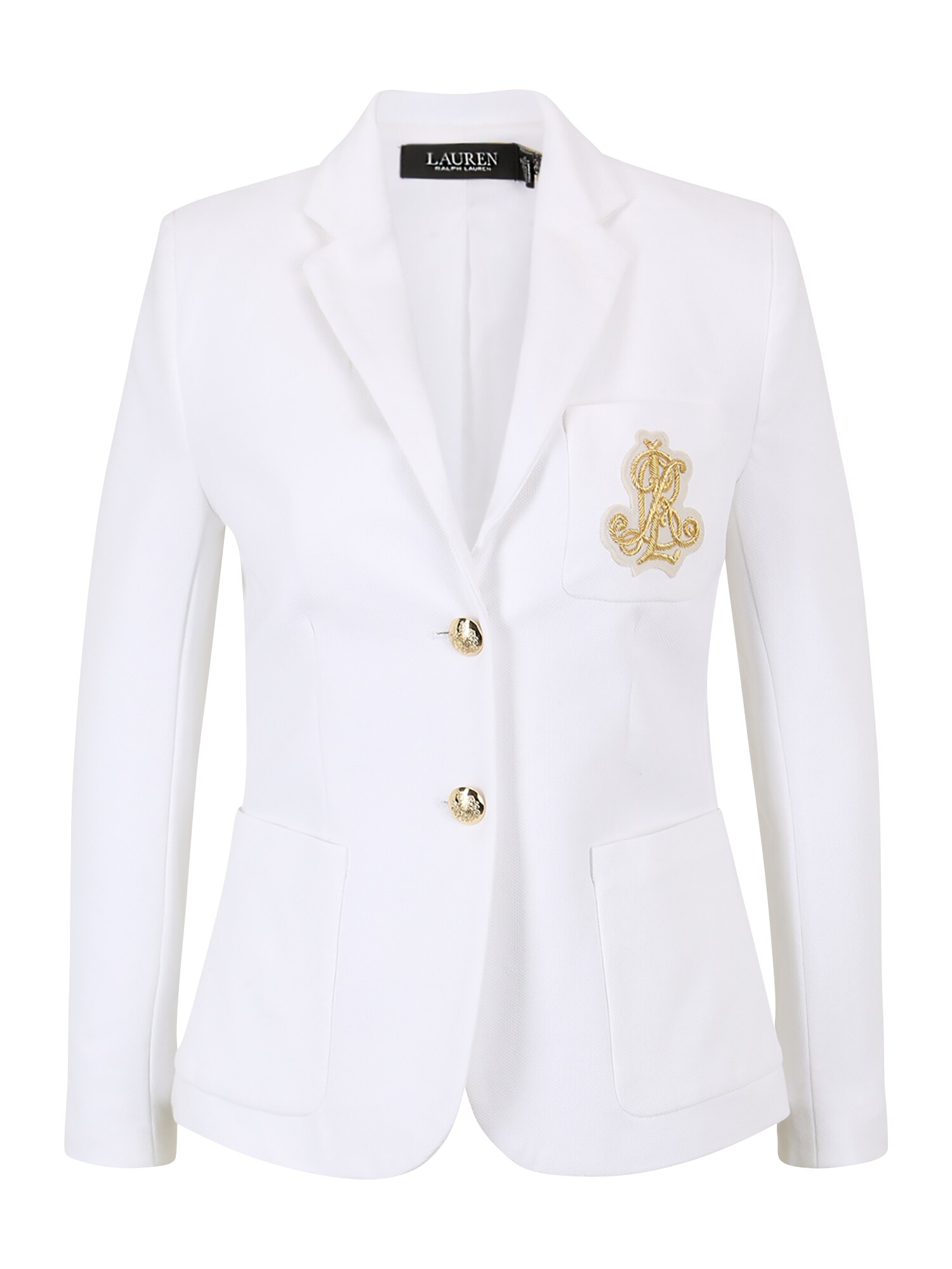 Lauren Ralph Lauren Petite Blazer 'ANFISA'  ouro / branco
