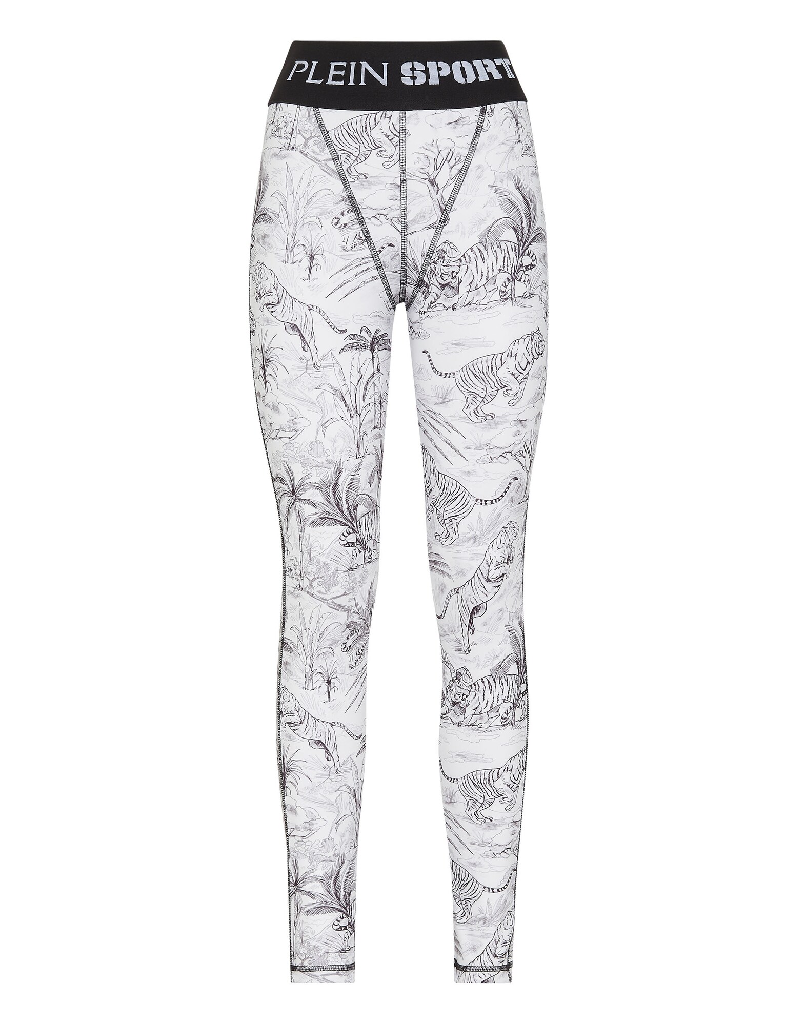Plein Sport Leggings negro / blanco – imagen 22