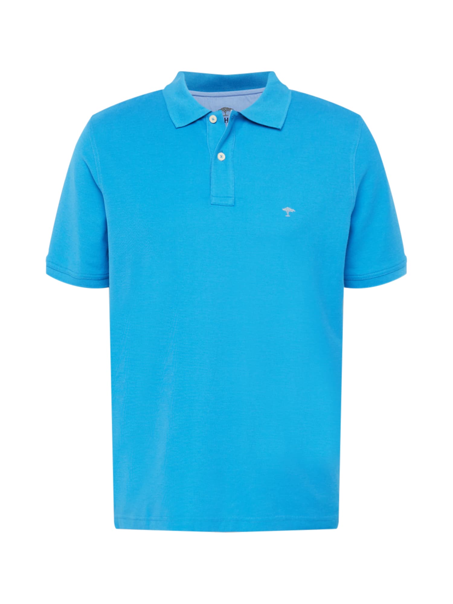 FYNCH-HATTON Marškinėliai žalsvai mėlyna / balta