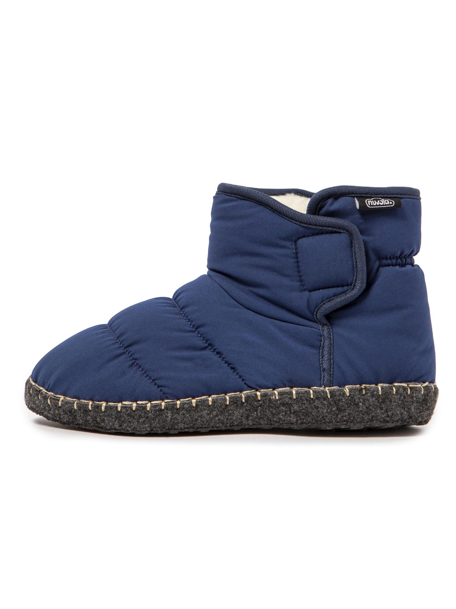 Nuvola. Zapatillas de casa 'Boot Road'  azul oscuro