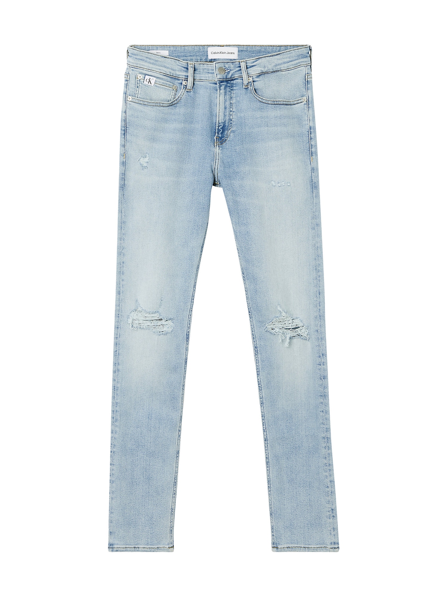 Calvin Klein Jeans Дънки  синьо / черно / бяло