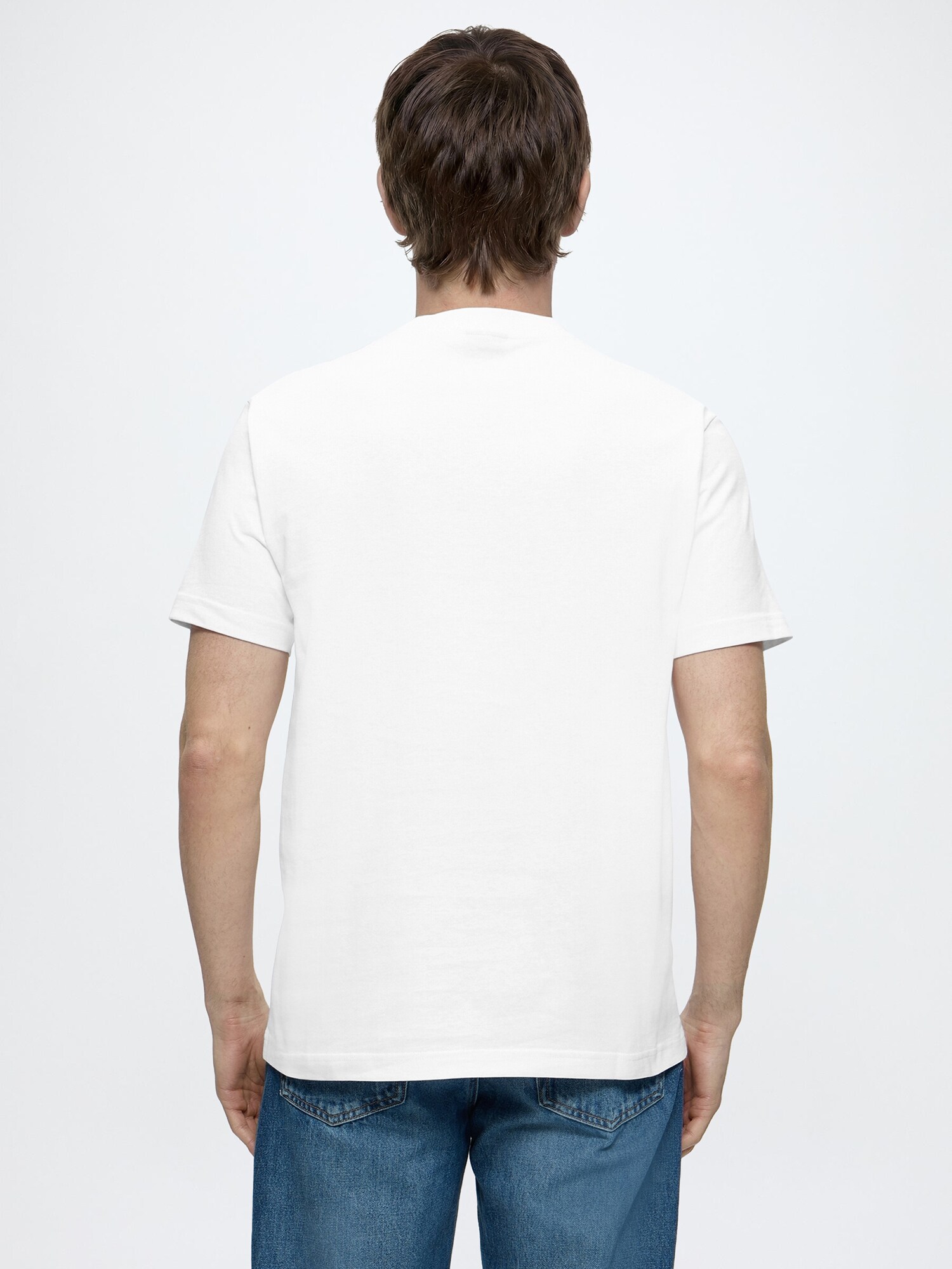 KARL LAGERFELD JEANS Camiseta azul / blanco – imagen 3