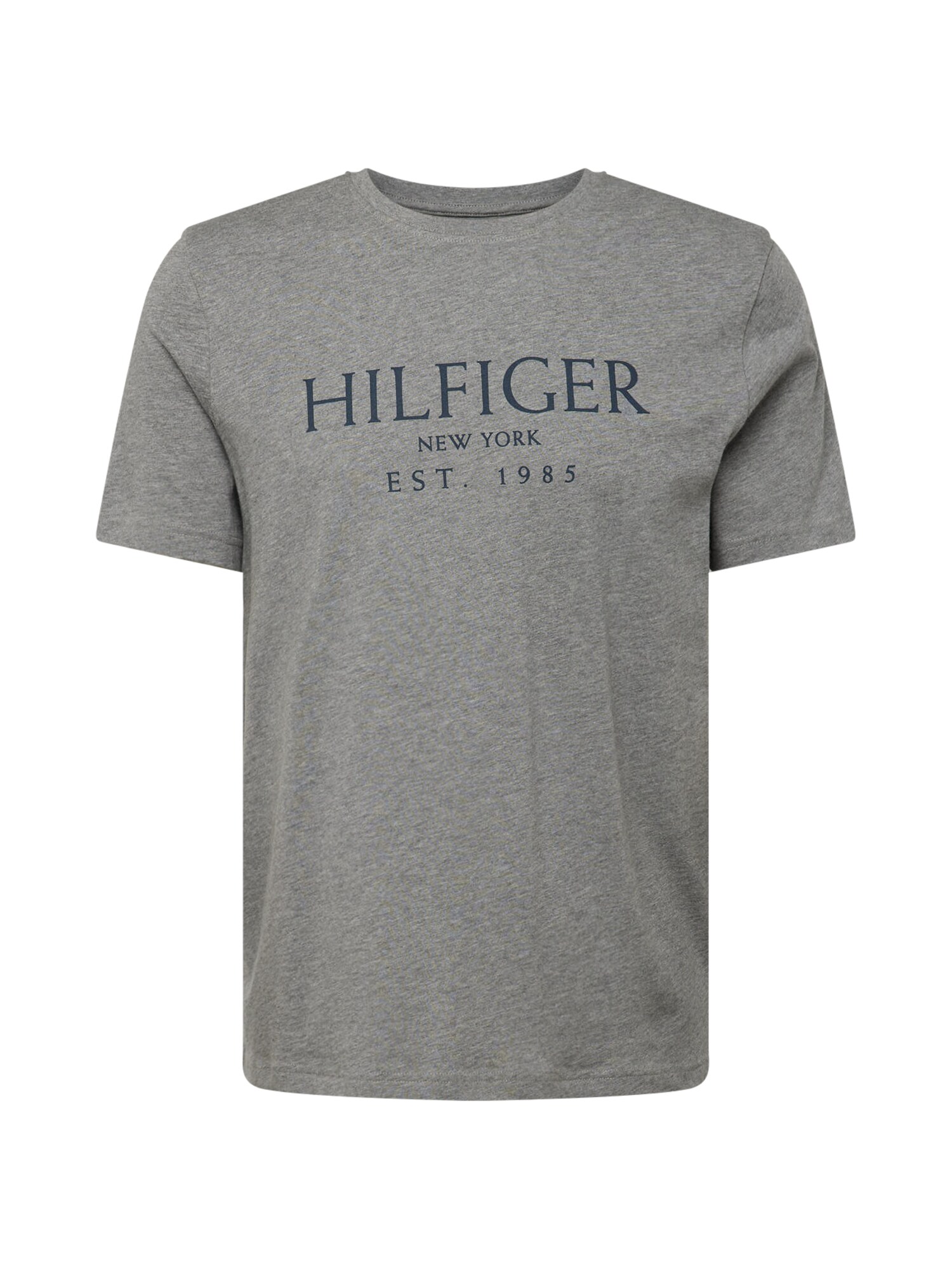 TOMMY HILFIGER Tričko  tmavomodrá / sivá