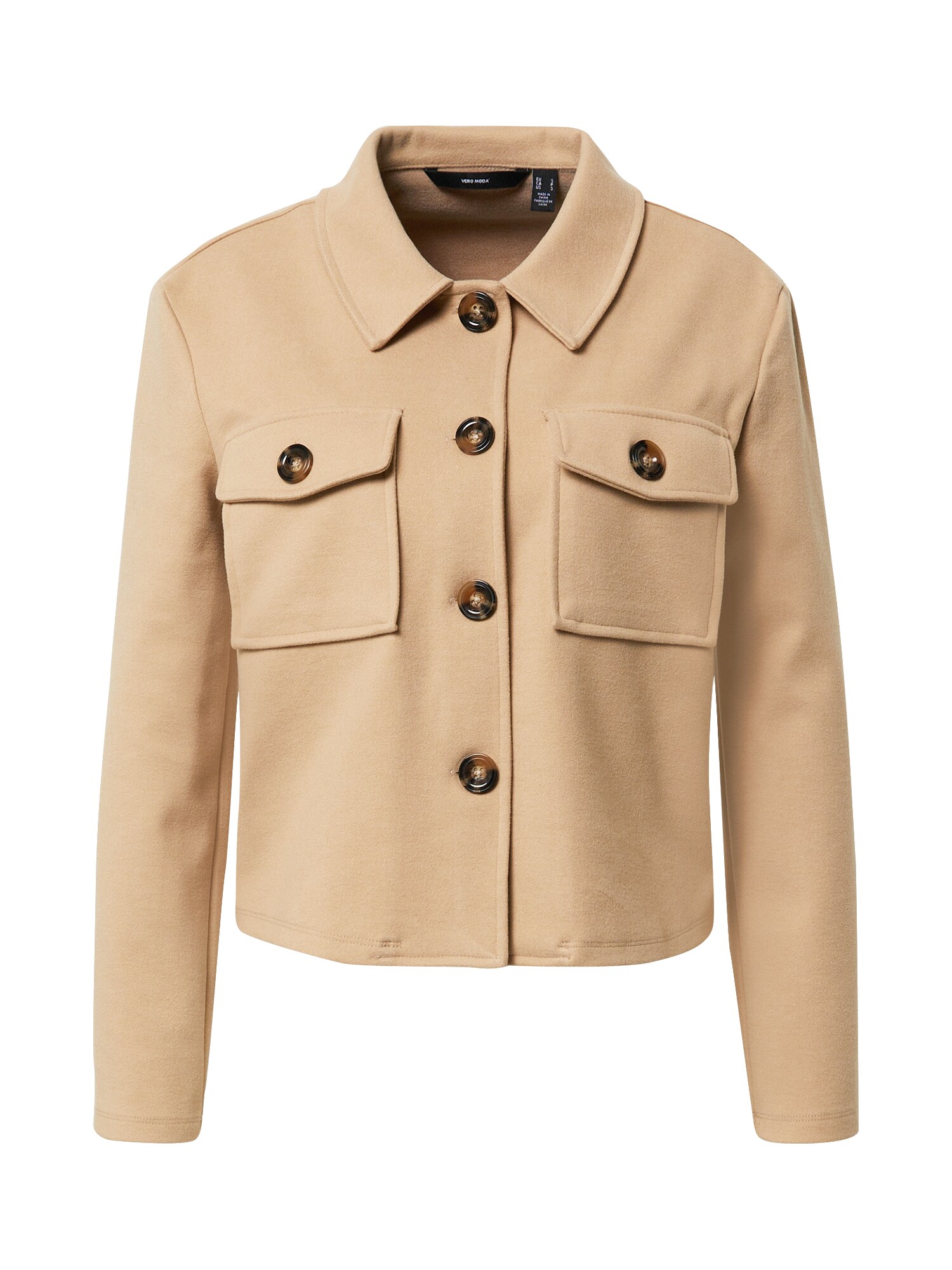 VERO MODA Blazer švarkas 'ELICITY'  smėlio