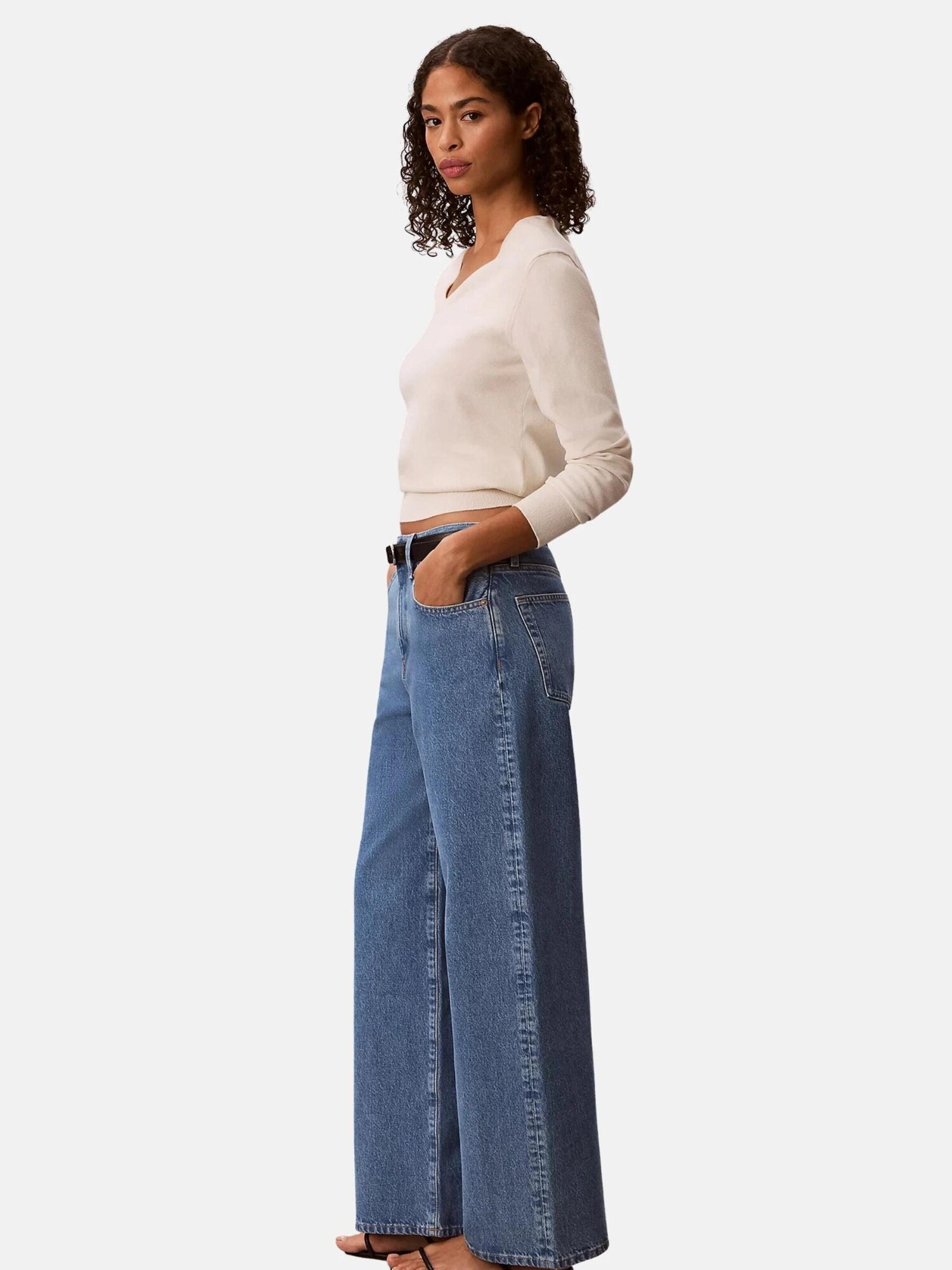 Calvin Klein Jeans Vaquero 'Wide Leg'  azul denim – imagen 2
