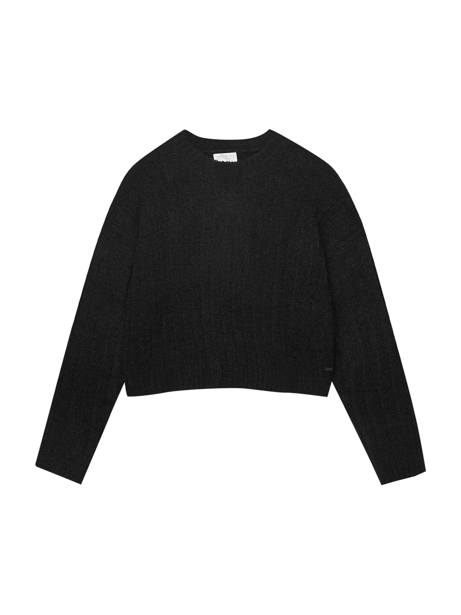 Pull&Bear Пуловер  черно