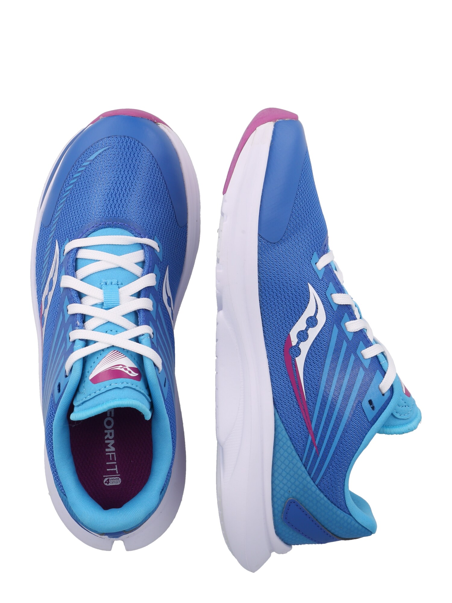 saucony Sportcipő 'Kinvara 12'  égkék / rózsaszín / fehér termék 2. képe