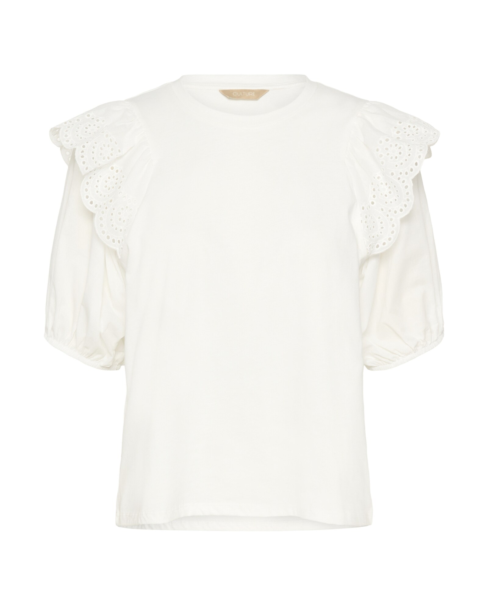 CULTURE Blusa 'CUPanina'  blanco cáscara de huevo