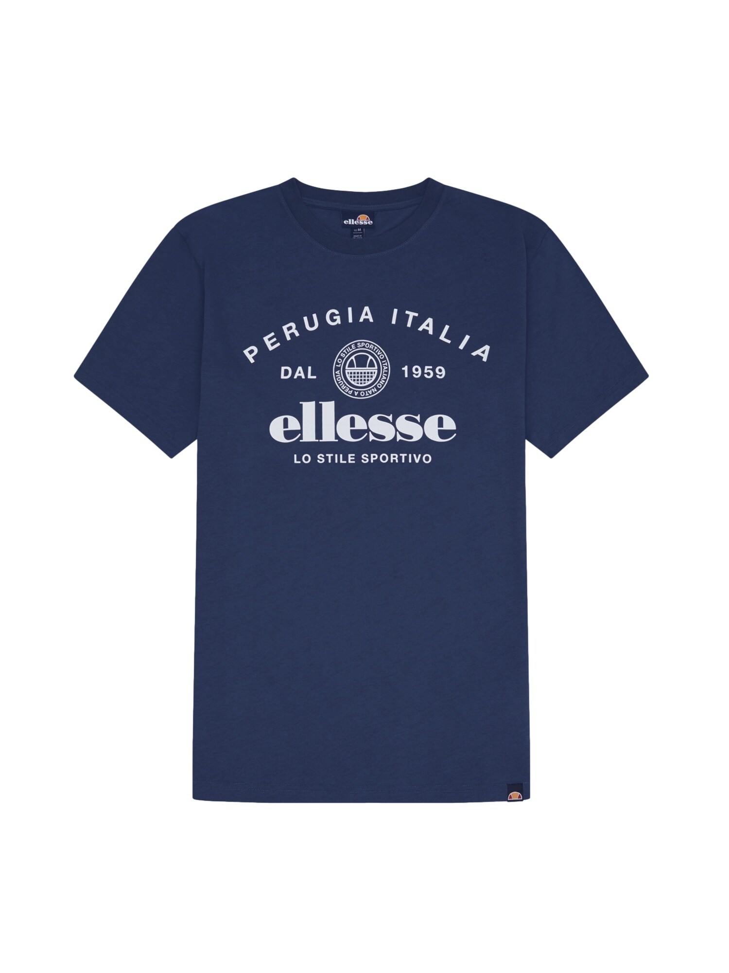 ELLESSE Tričko 'Pepito'  námornícka modrá / biela