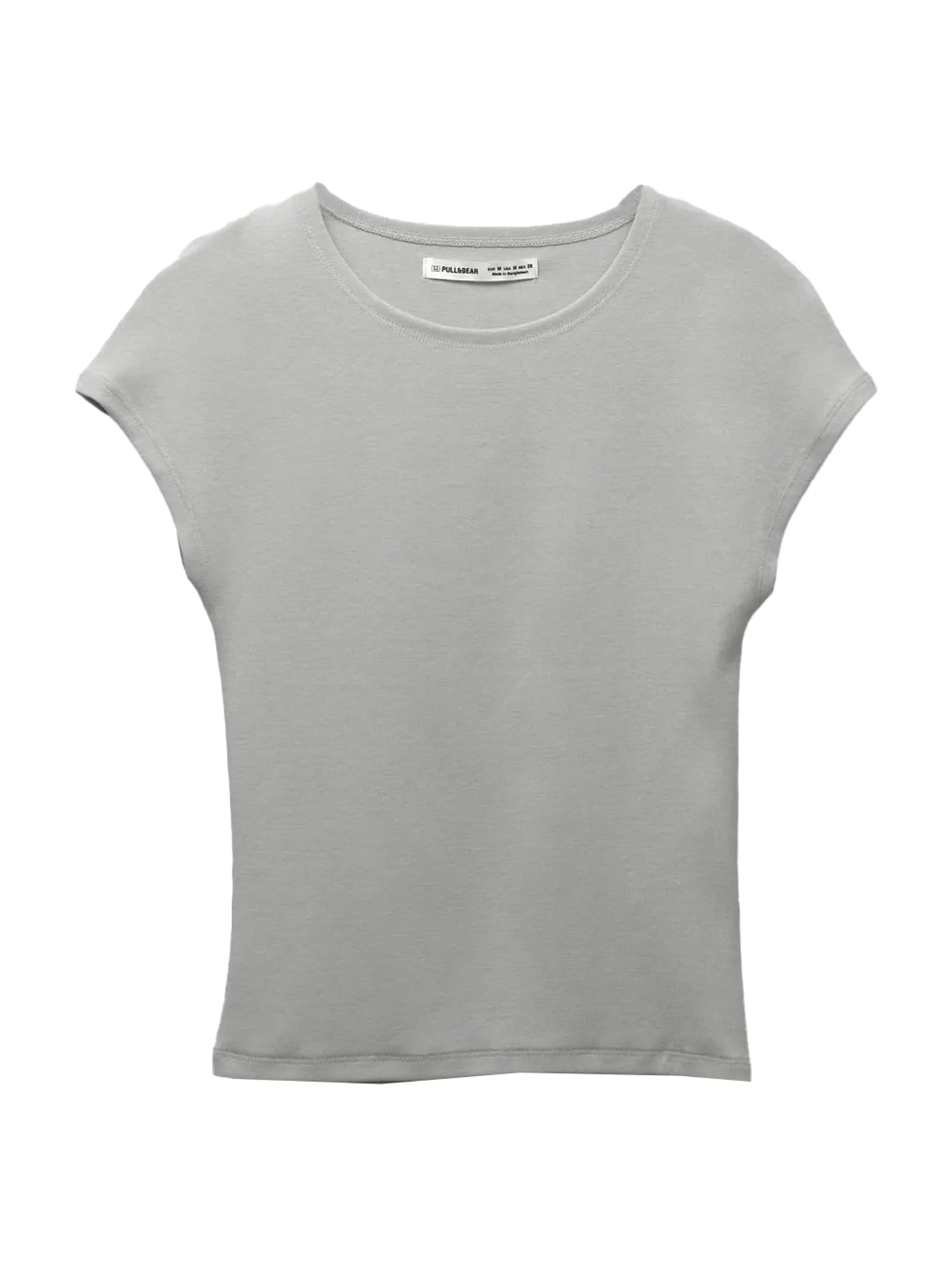 Pull&Bear Tricou  gri deschis