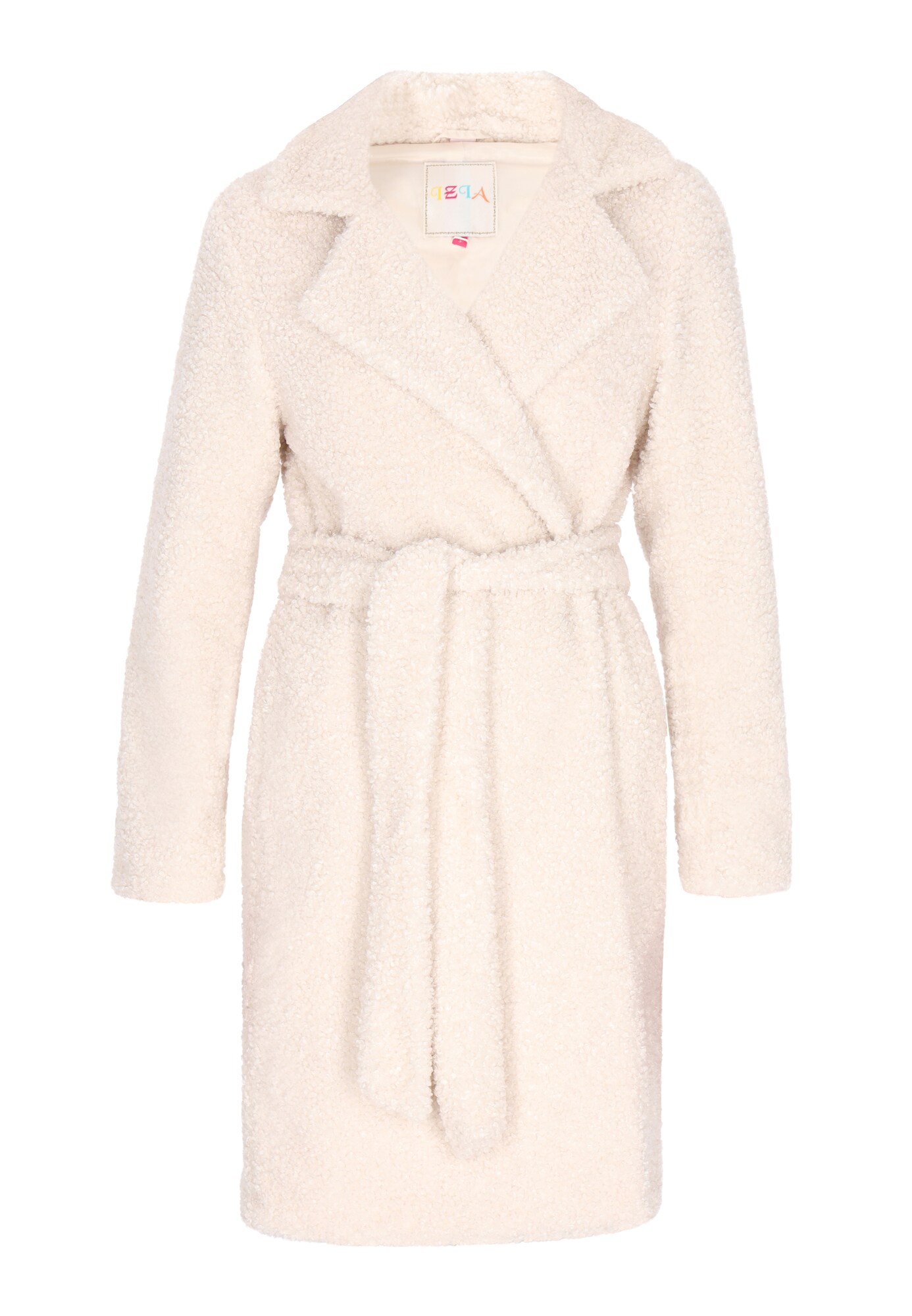 IZIA Palton de primăvară-toamnă  alb lână