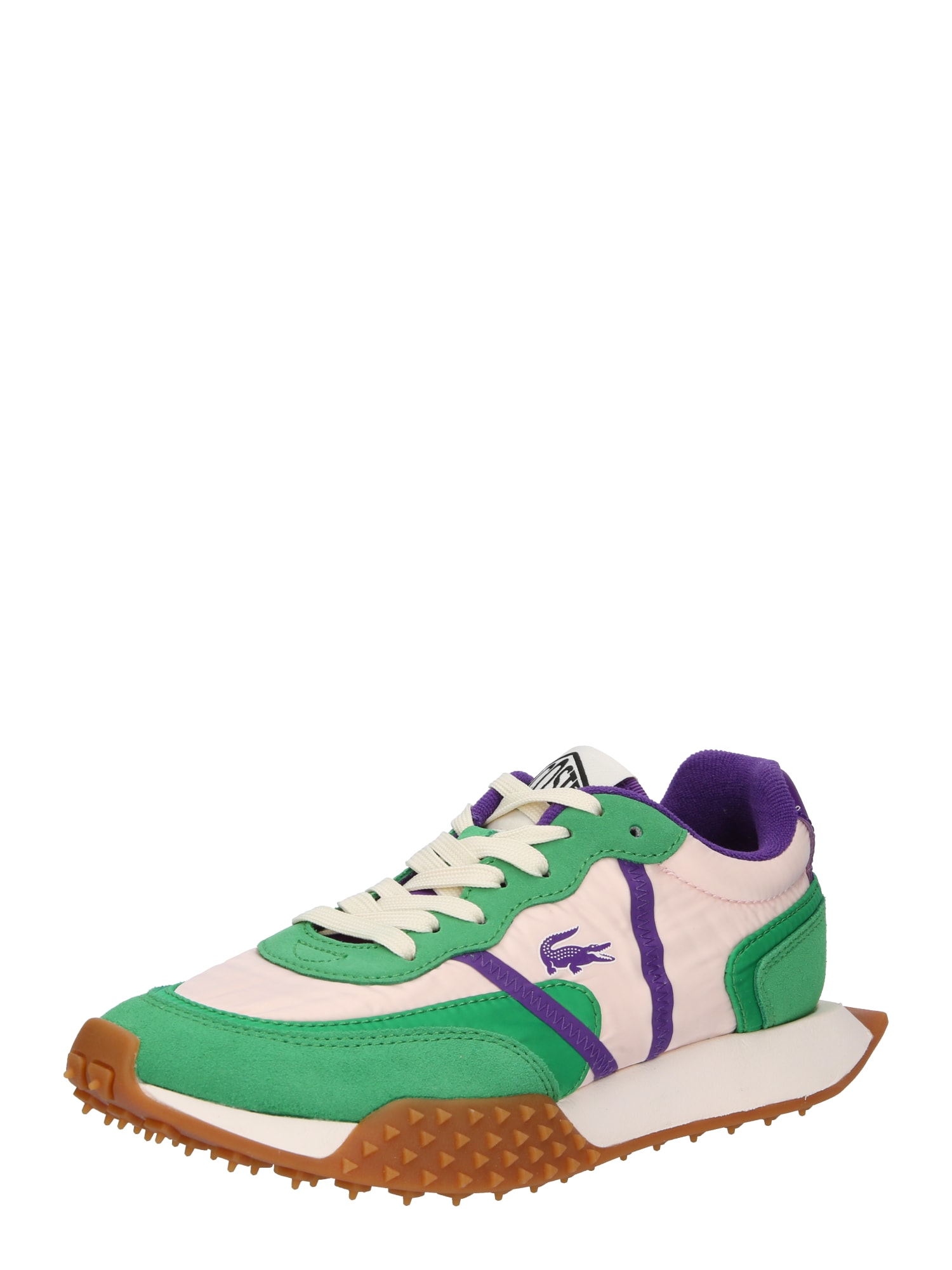 LACOSTE Sneaker low 'SPIN DELUXE 3.0'  verde / mov deschis / alb