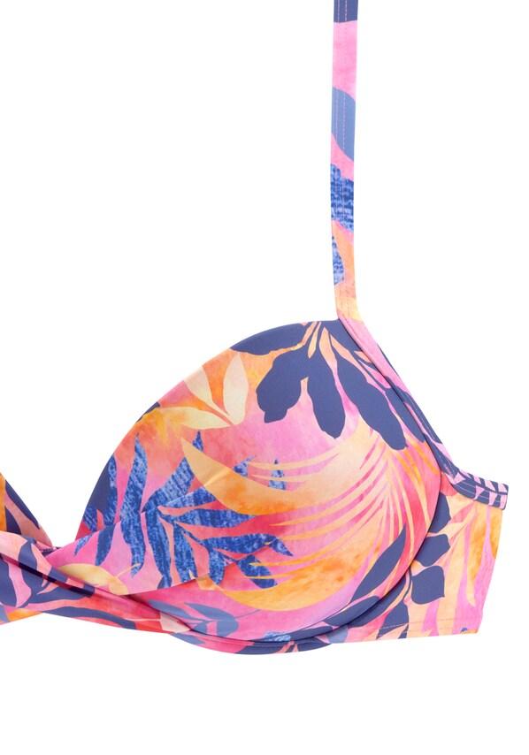 VIVANCE, Bikini felső, vegyes színek & rózsaszín, 3 kép a 4 közül