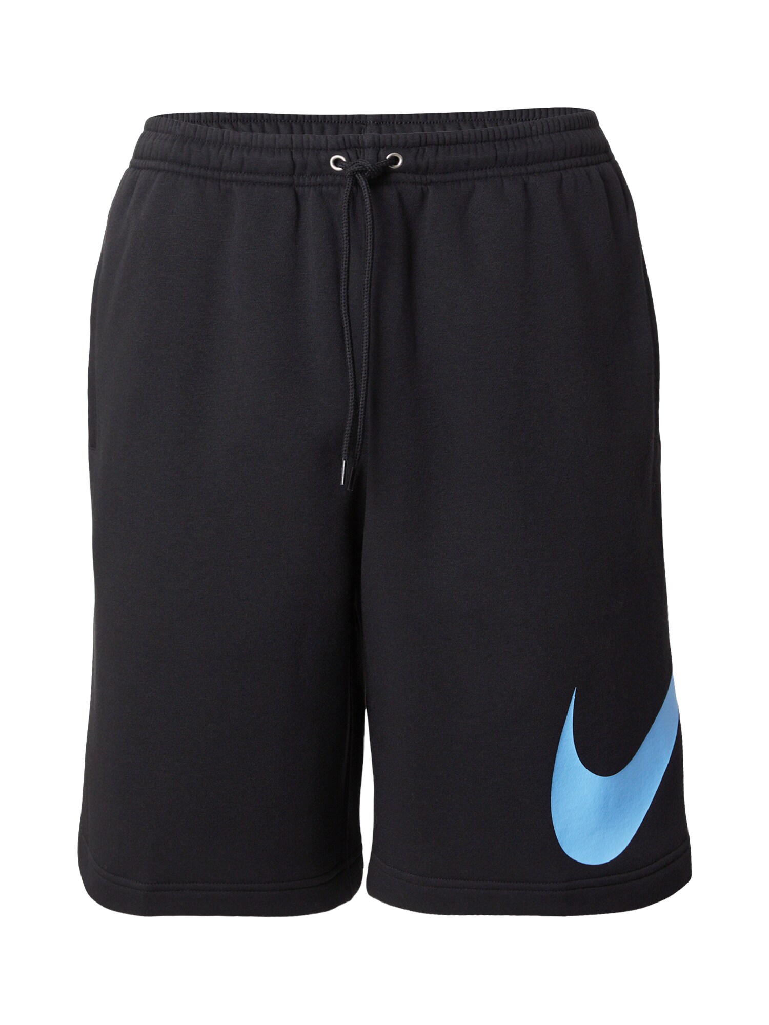 Nike Sportswear Nohavice 'CLUB'  azúrová / čierna