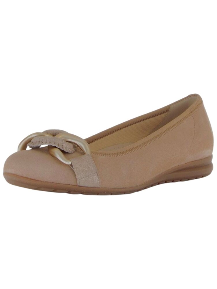 GABOR Ballerina Damen Größe 37.5 dunkelbeige