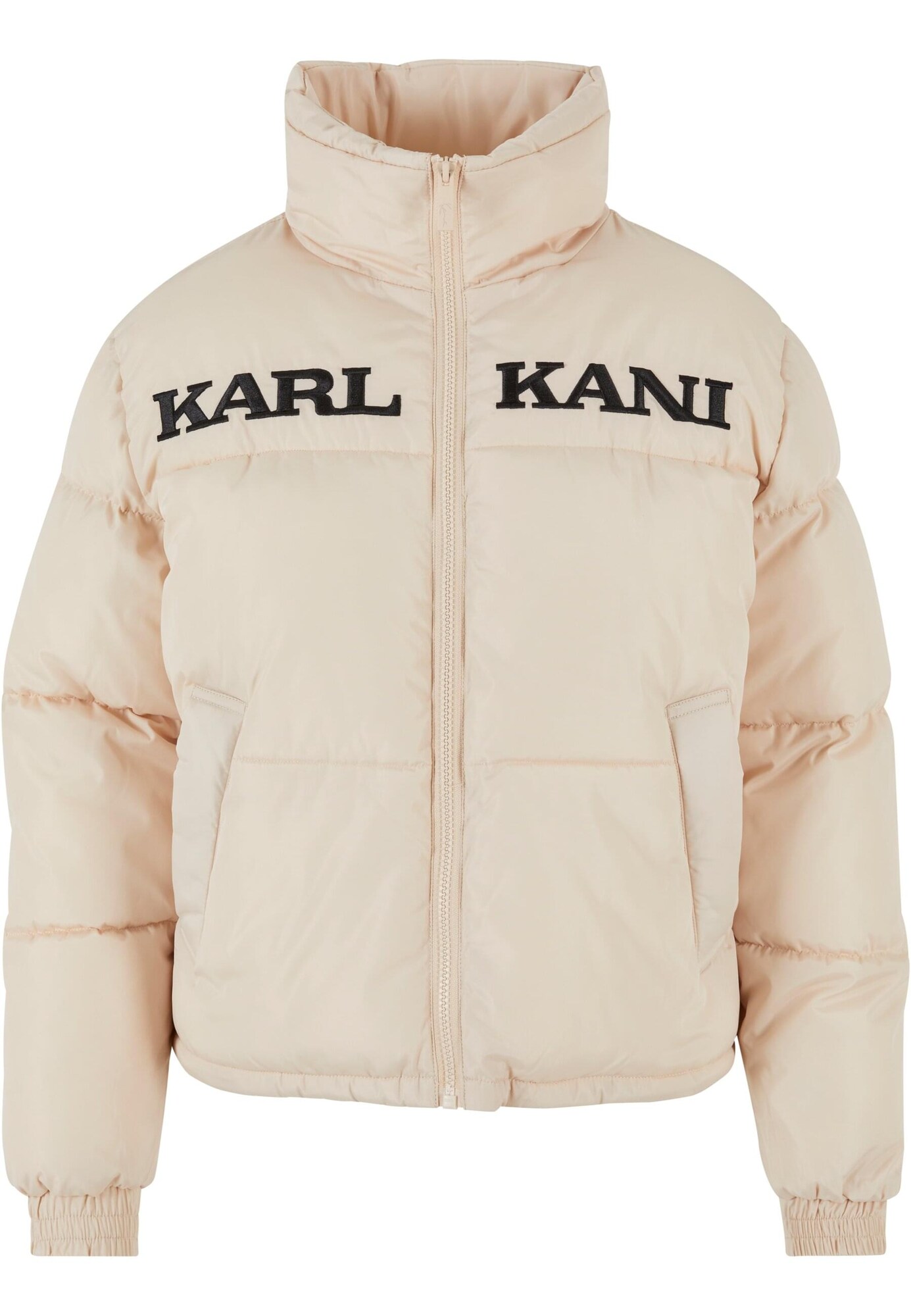 Karl Kani Prechodná bunda 'Essential'  krémová / čierna