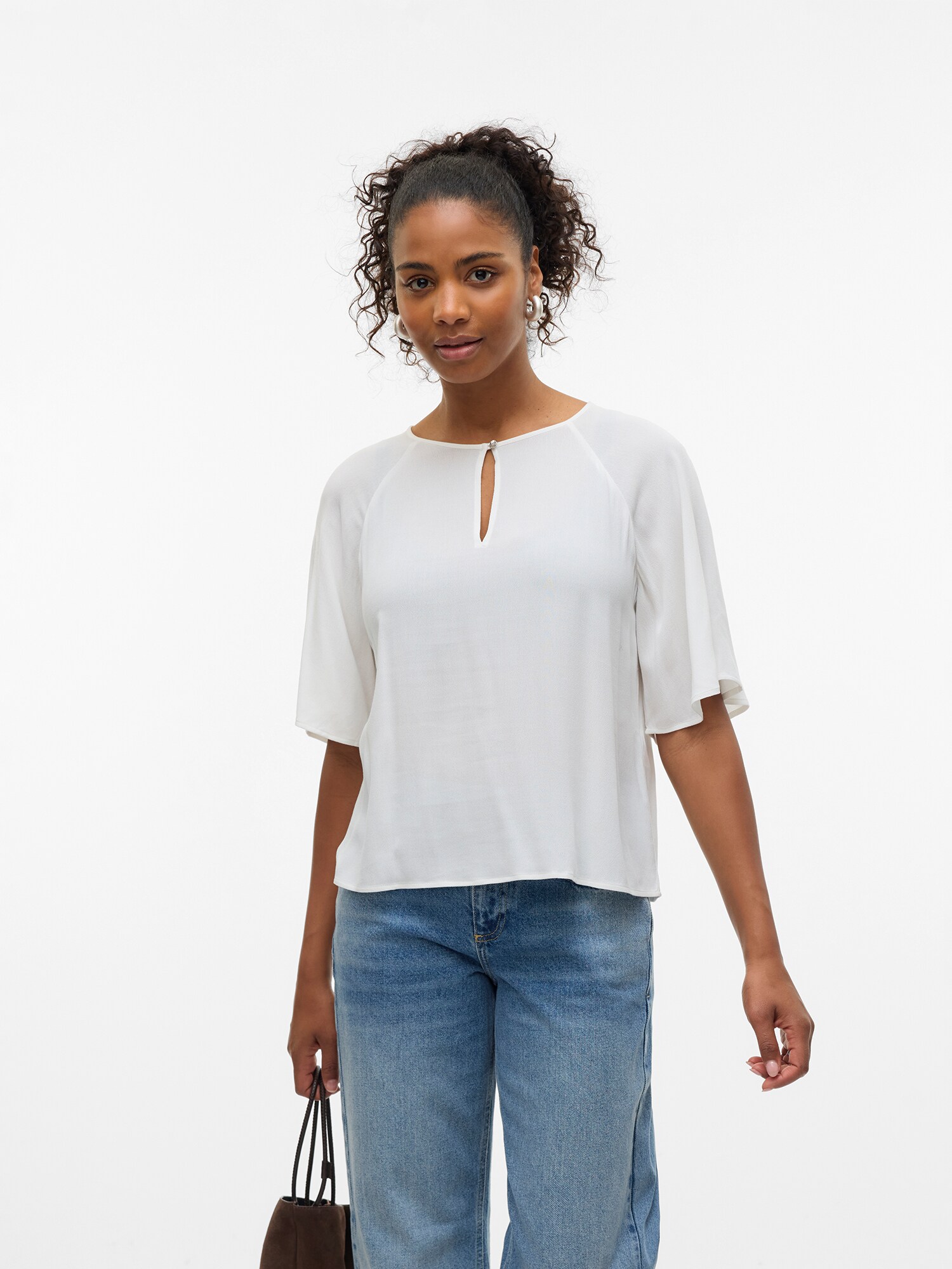 VERO MODA Blúz 'VMANNA'  fehér termék 2. képe