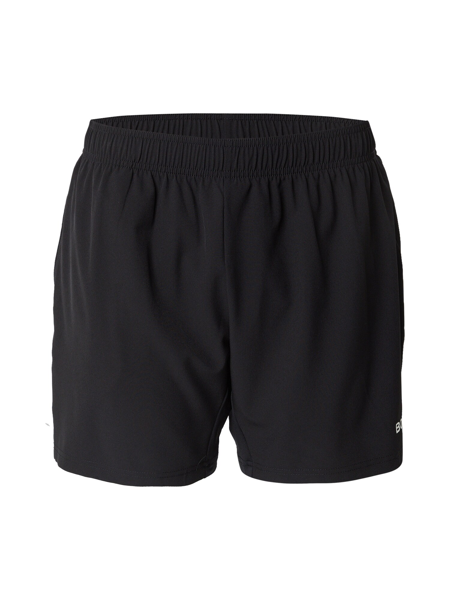 BJÖRN BORG Pantaloni sport 'ESSENTIAL ACTIVE'  negru / alb