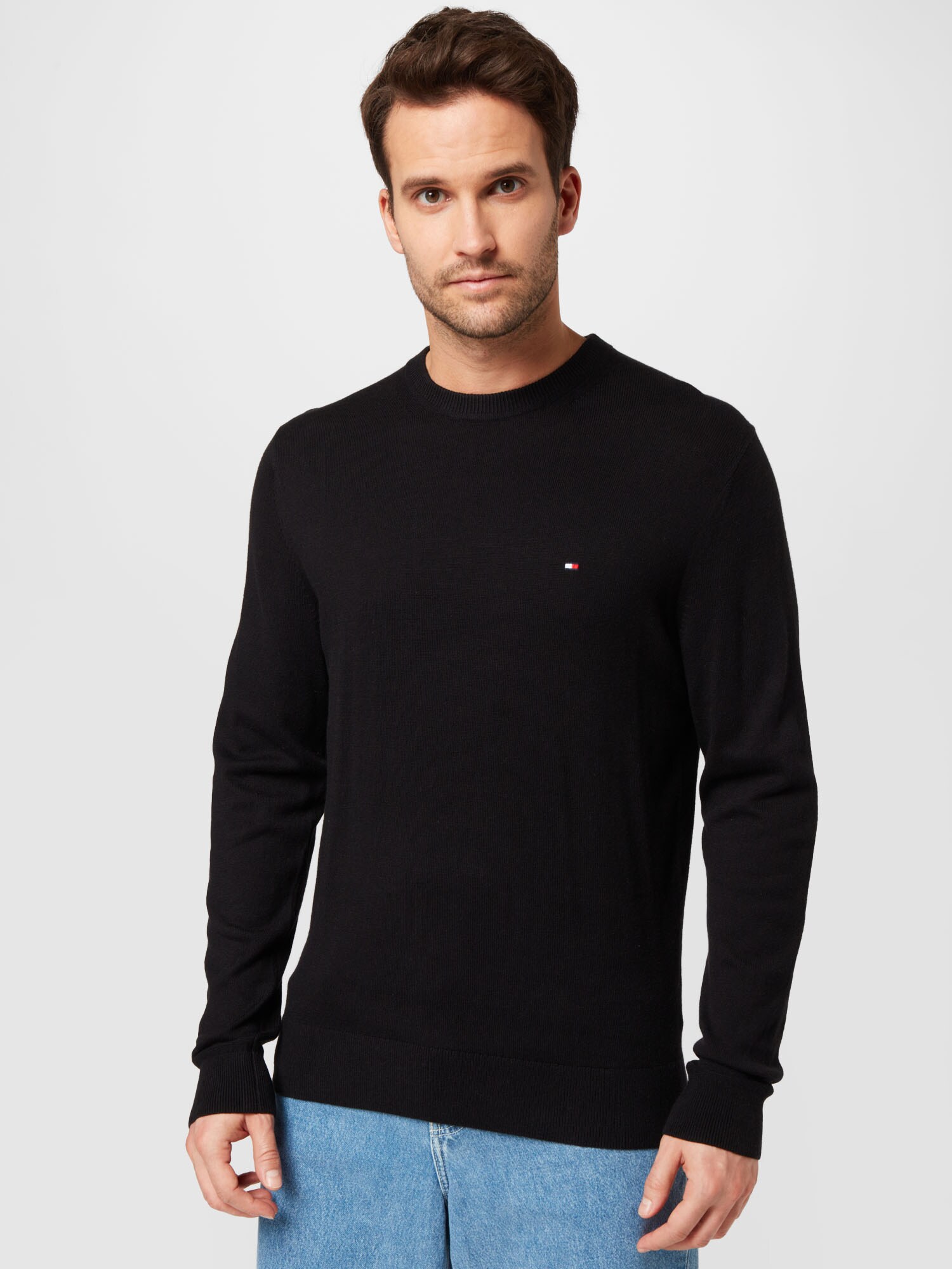TOMMY HILFIGER Pulóver  fekete termék 2. képe