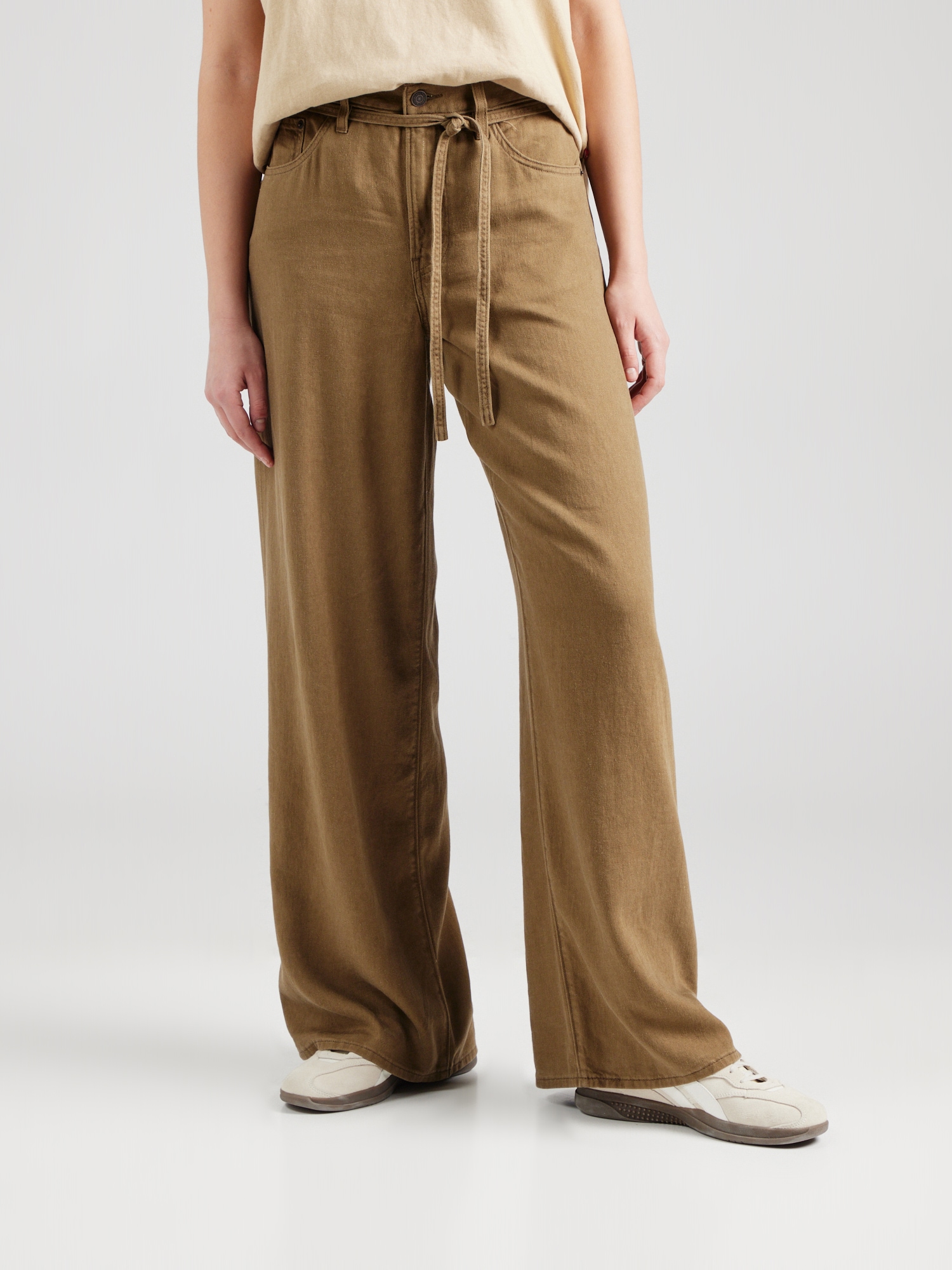 LEVI'S ® Farmer 'XL STRAIGHT INFLUENTIAL LADY IN LINEN DENIM'  khaki termék 2. képe