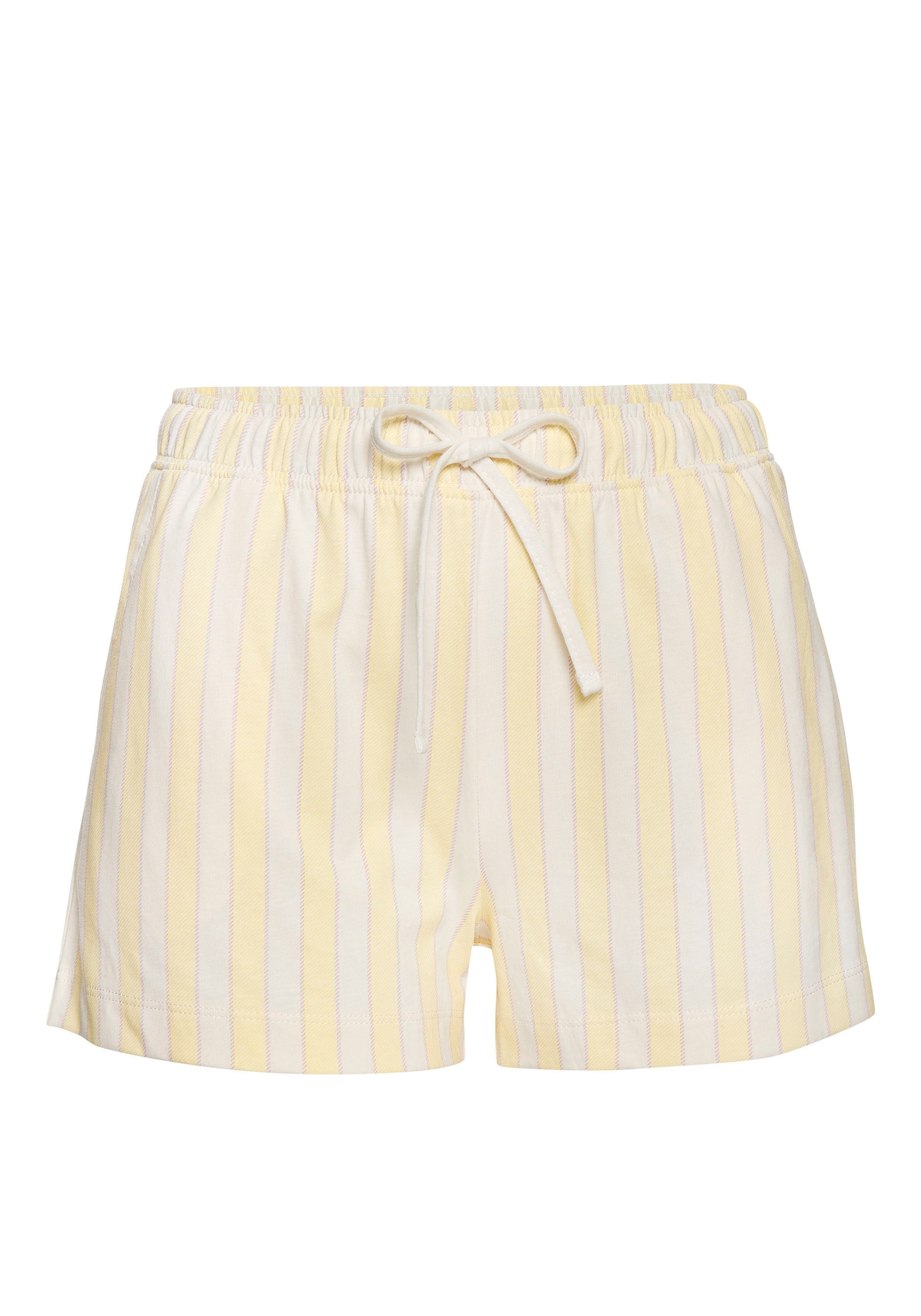 VIVANCE Pantaloni de pijama Dreams  galben deschis / lila / alb