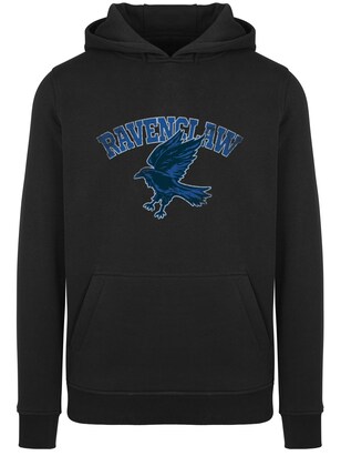 F4NT4STIC Sweatshirt ‘Harry Potter Ravenclaw Sport Emblem’ Blauw / Zwart