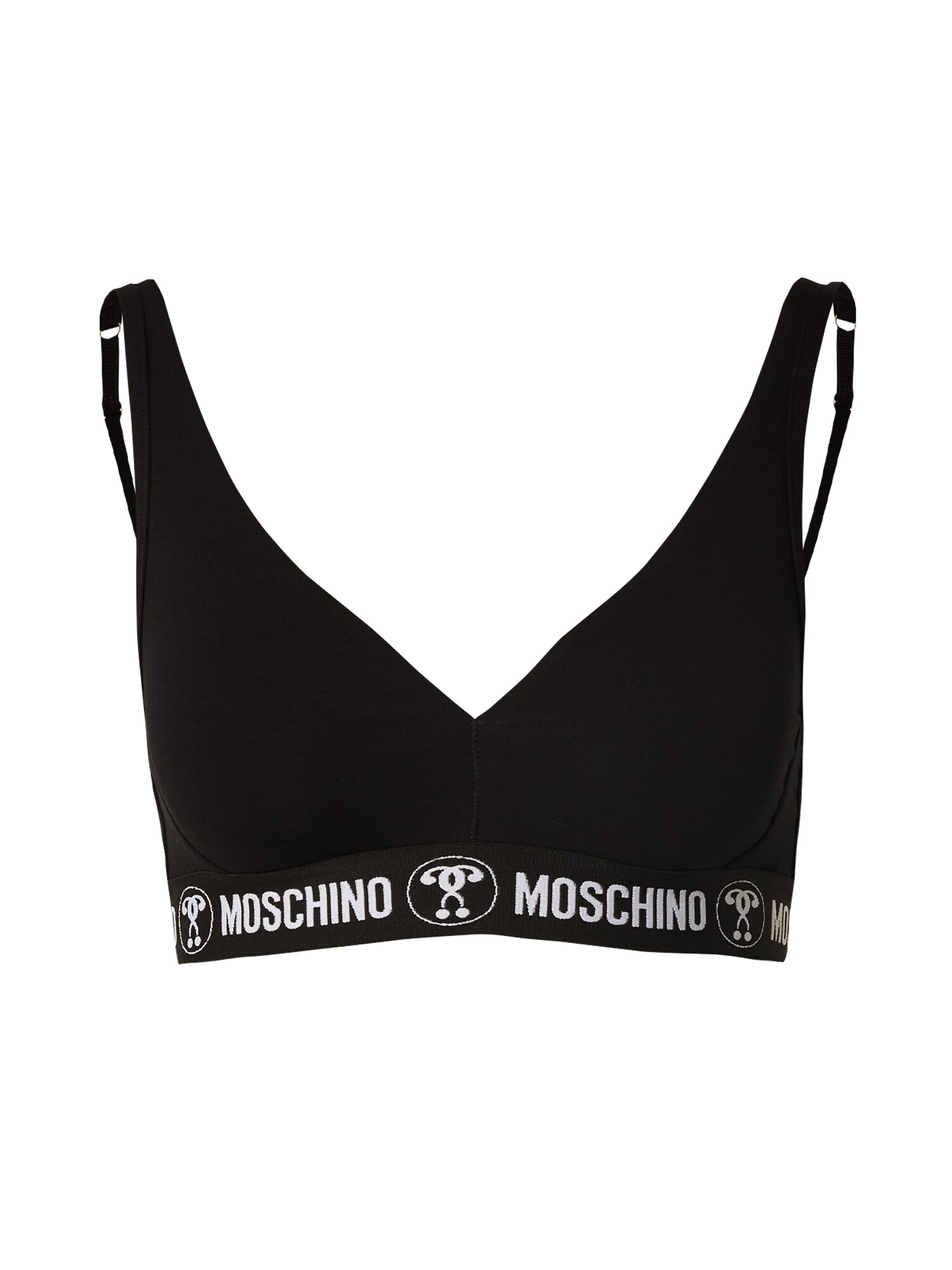Moschino Underwear Grudnjak 'Reggiseno'  crna / bijela