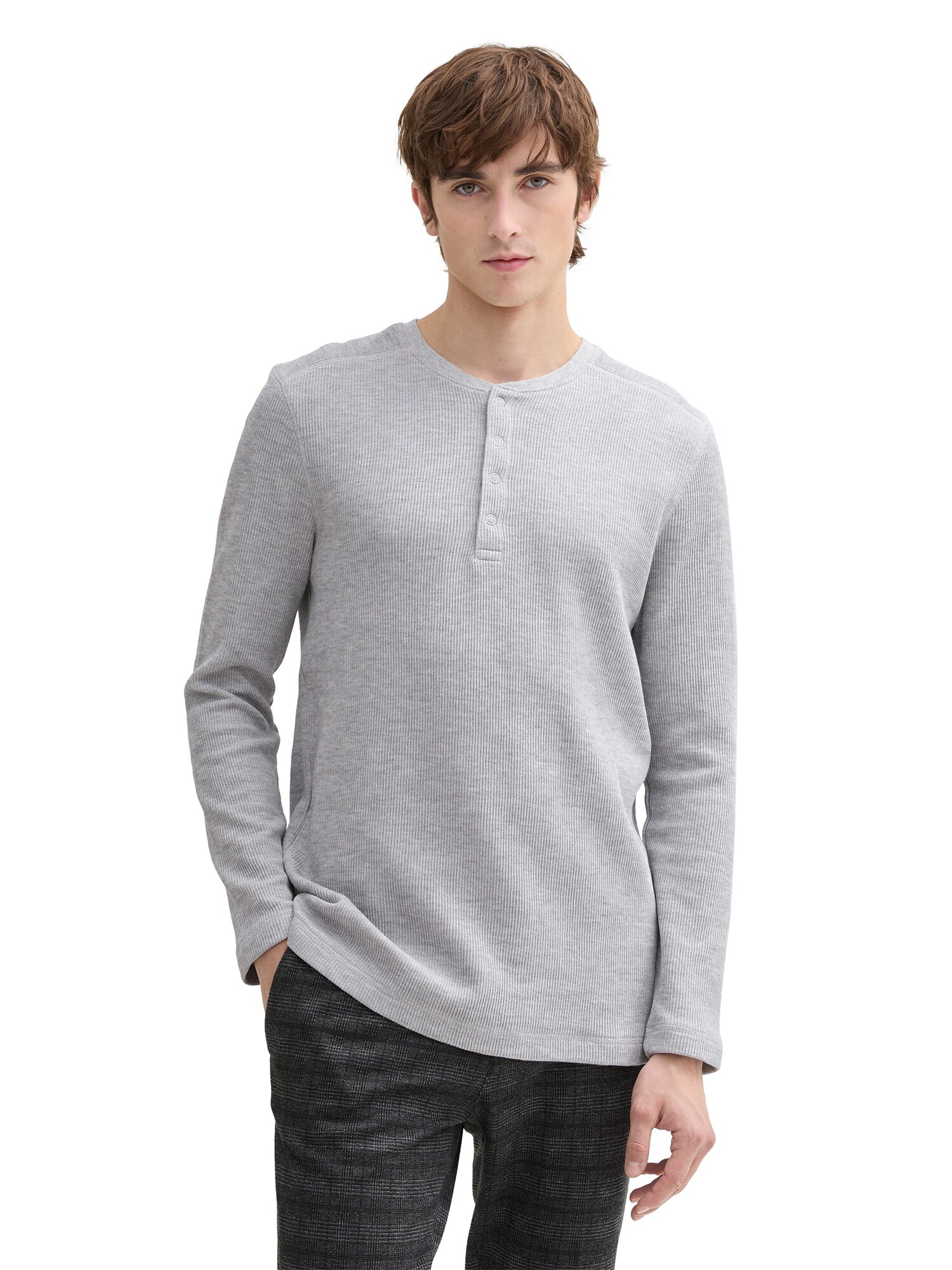 TOM TAILOR DENIM Póló  világosszürke termék 2. képe