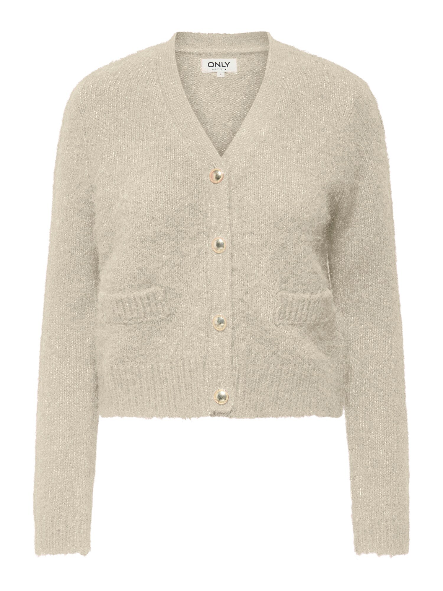 ONLY Geacă tricotată ONLMAGGIE  bej