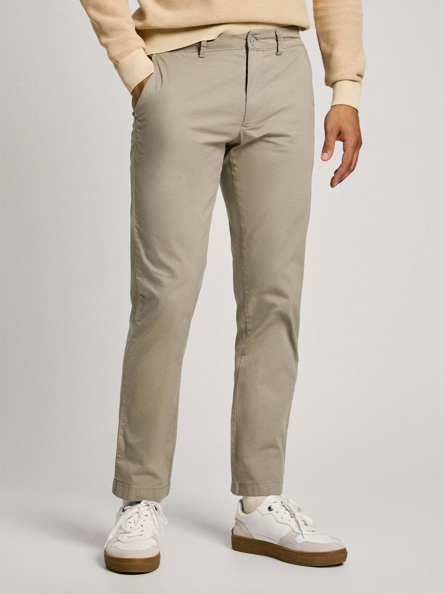 Pepe Jeans Pantalón chino beige – imagen 6