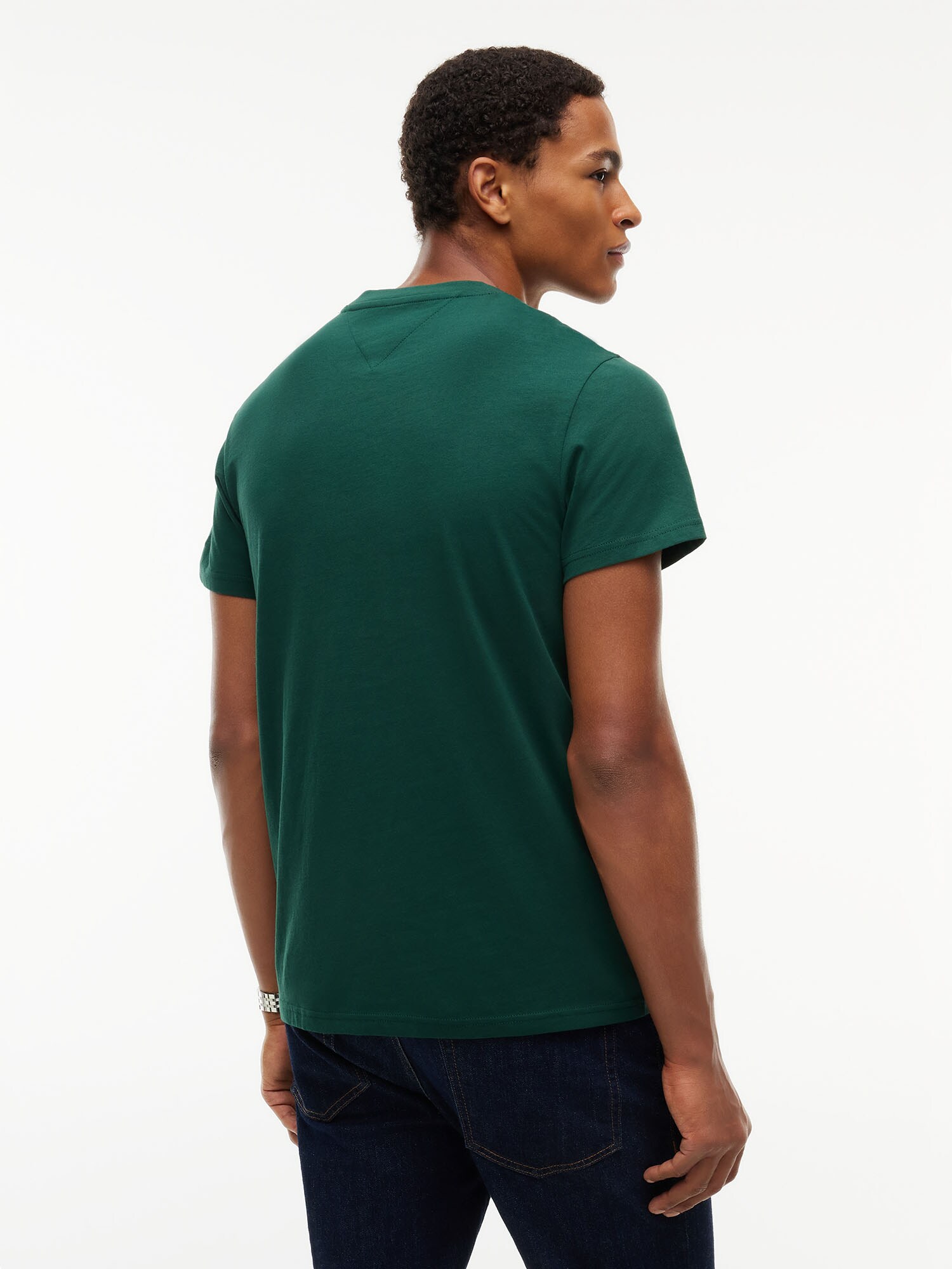 Tommy Jeans Camiseta amarillo / verde oscuro – imagen 3