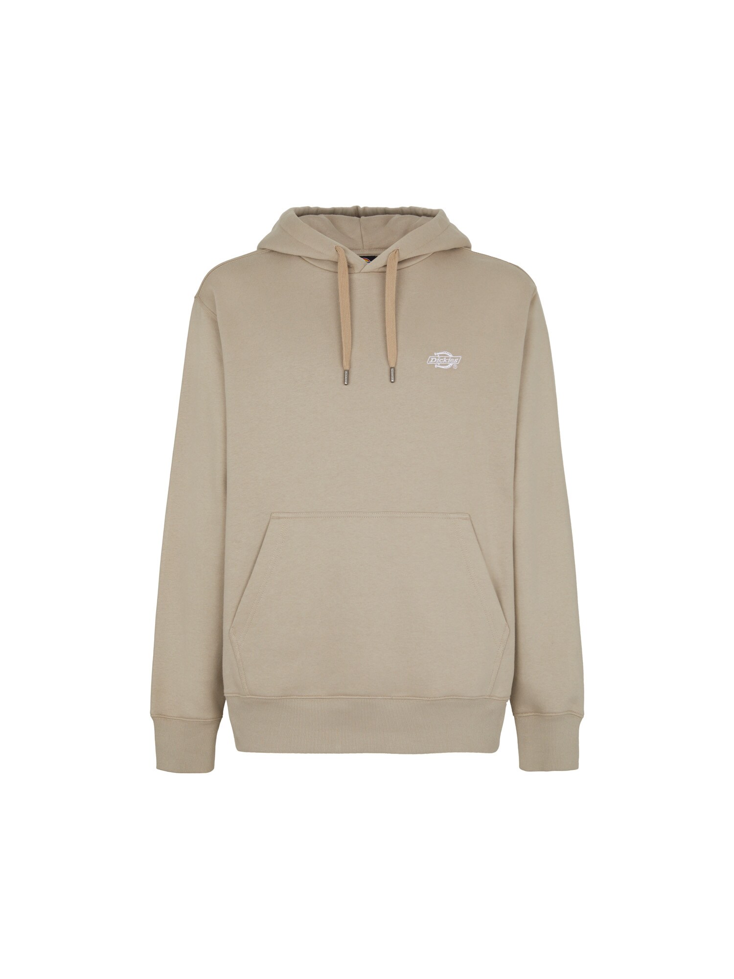 DICKIES Mikina 'SUMMERDALE'  žltohnedá / biela