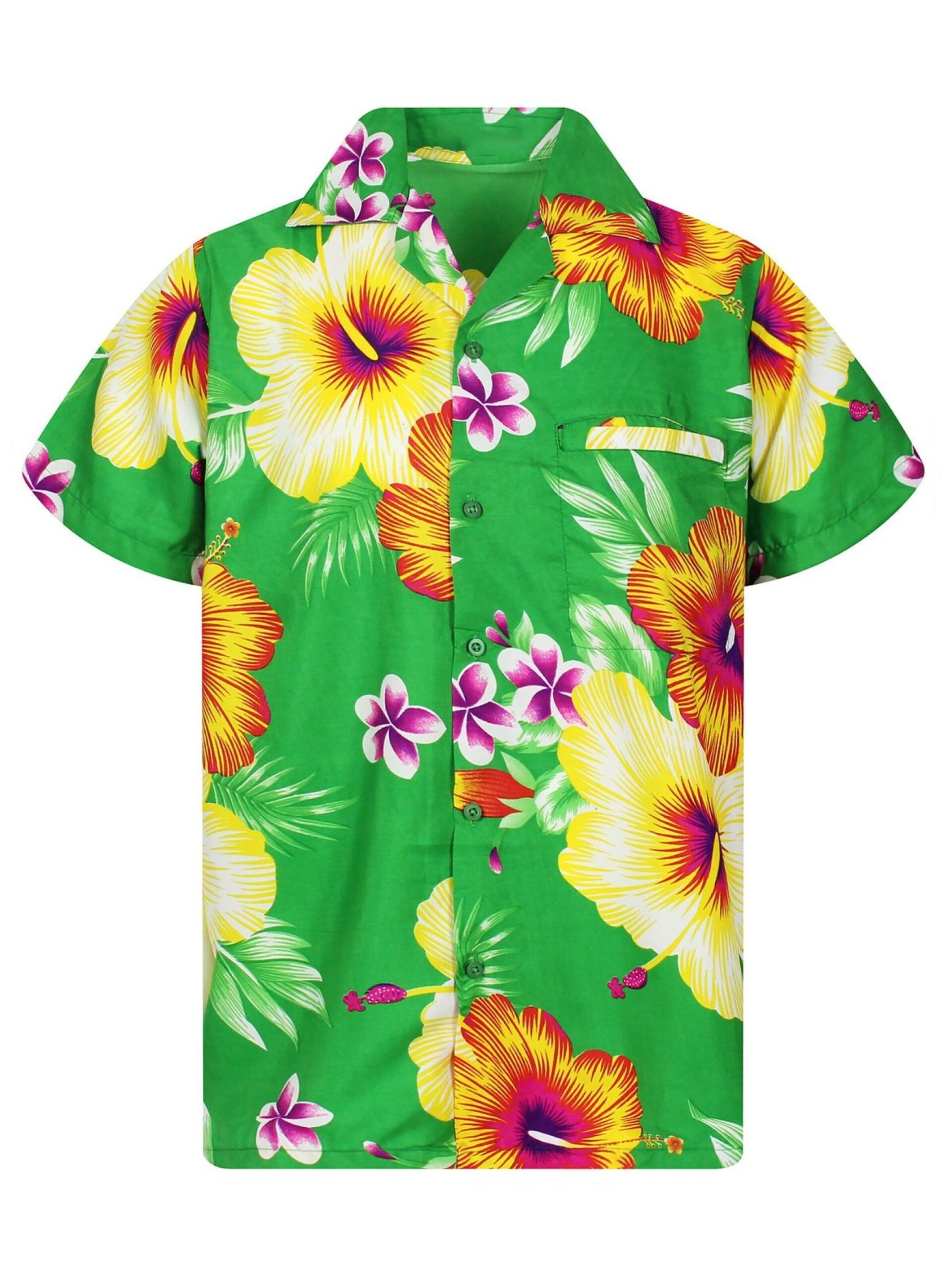King Kameha T-shirt 'Paradise Flower' herr