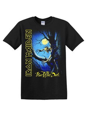 Iron Maiden Camiseta 'Iron Maiden Fear of the Dark  T-Shirt'  negro