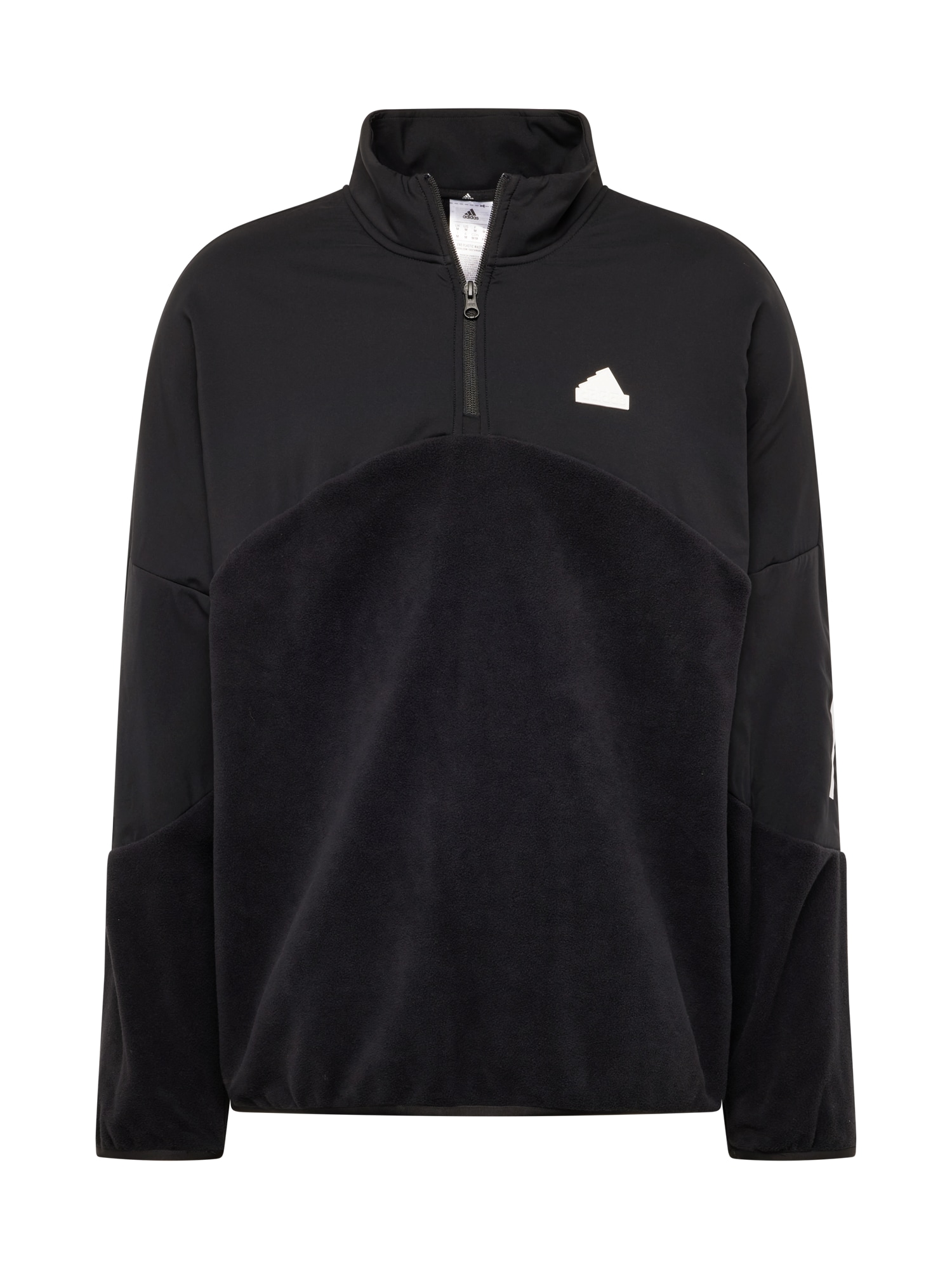 ADIDAS SPORTSWEAR Sportska sweater majica  crna / bijela