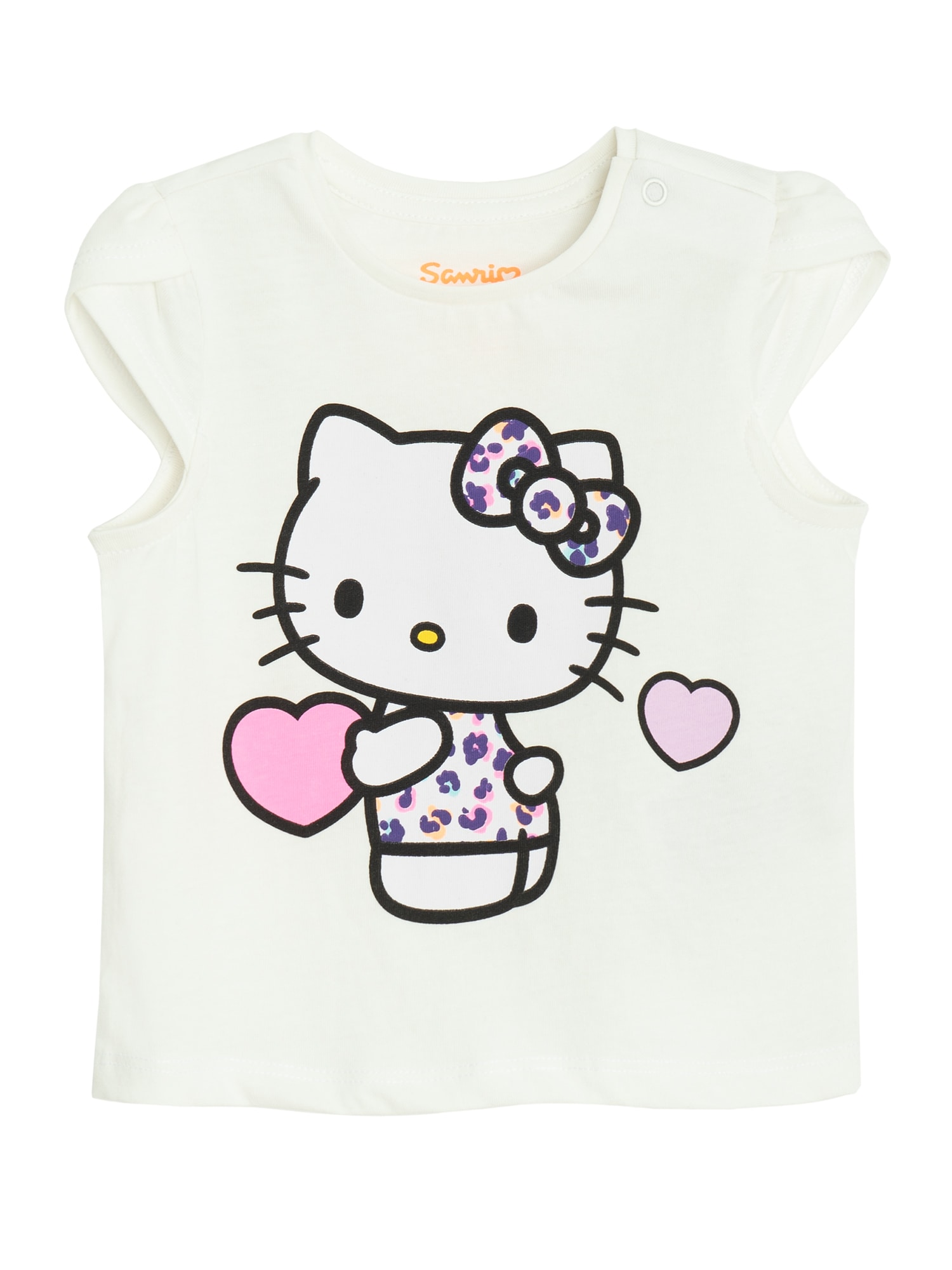 Cool Club Tricou  lila / roz / negru / alb
