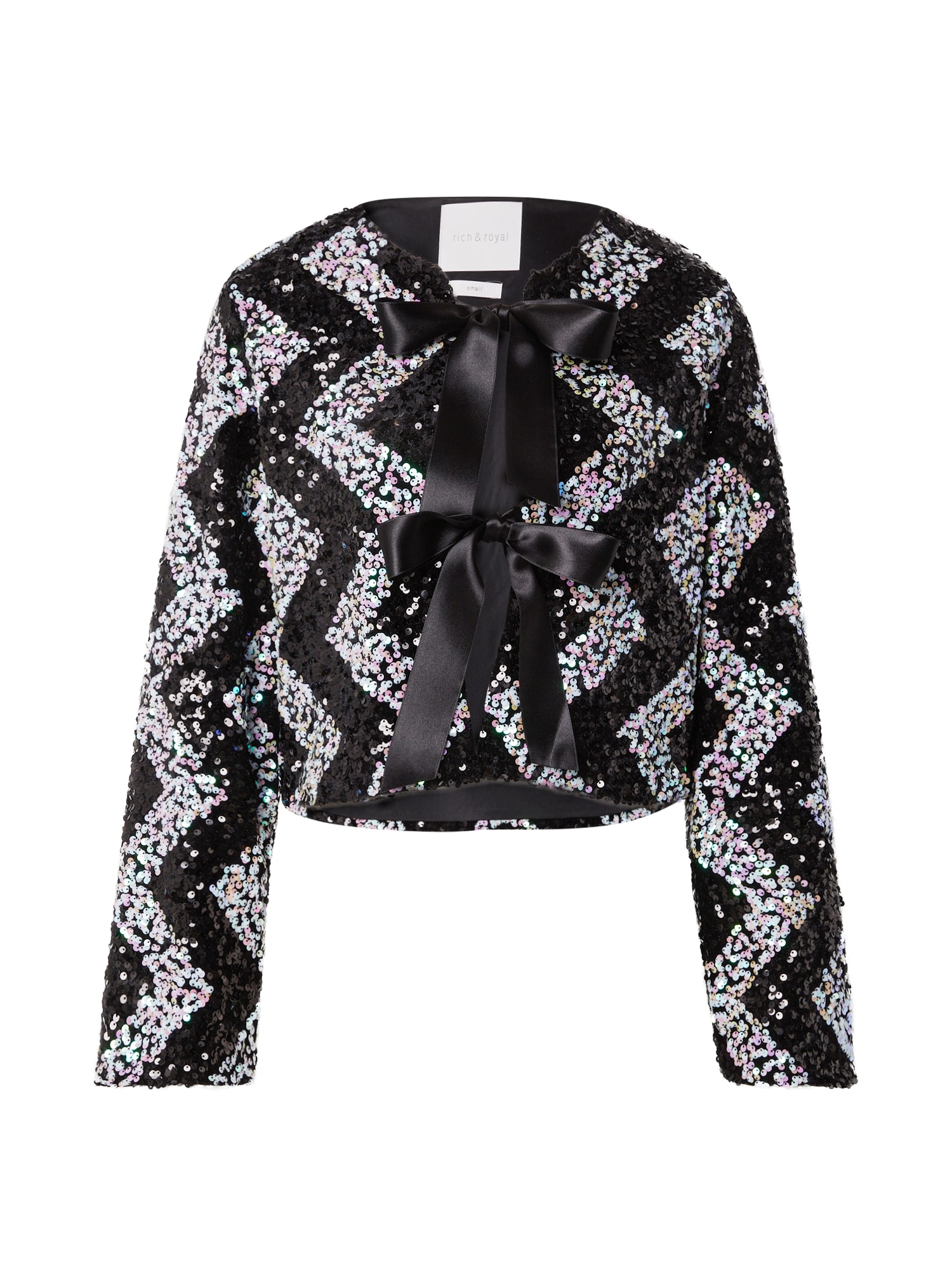 Rich & Royal Sacou  albastru deschis / roz / negru
